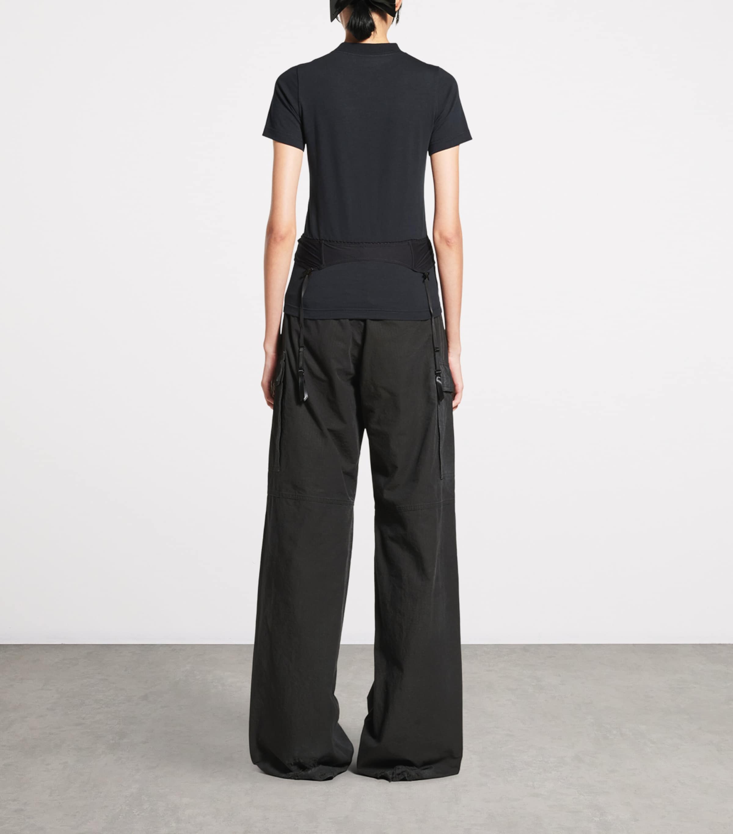Tシャツ・カットソー Balenciaga Lingerie T-Shirt In Stretch Cotton BALENCIAGA | LINGERIE T-SHIRT