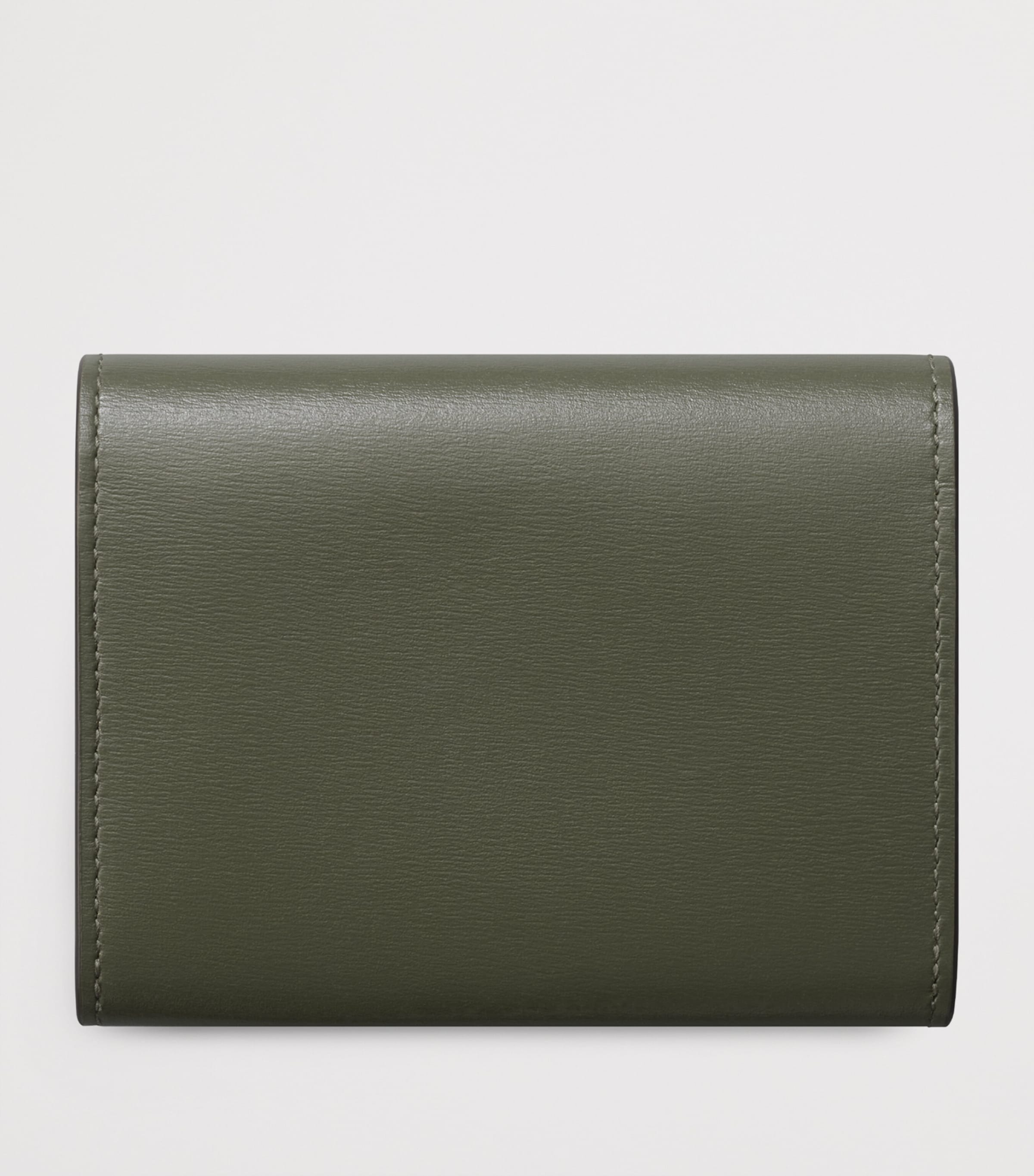 Mini Leather Panthère de Cartier Wallet GREEN Image 2