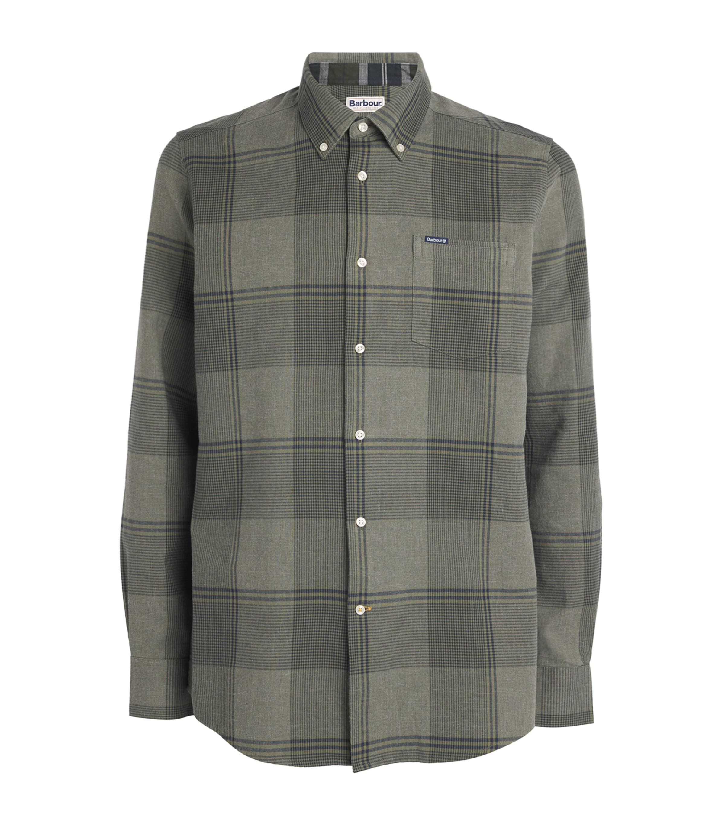 Cotton Heaney Shirt OL51 OLIVE Image 1