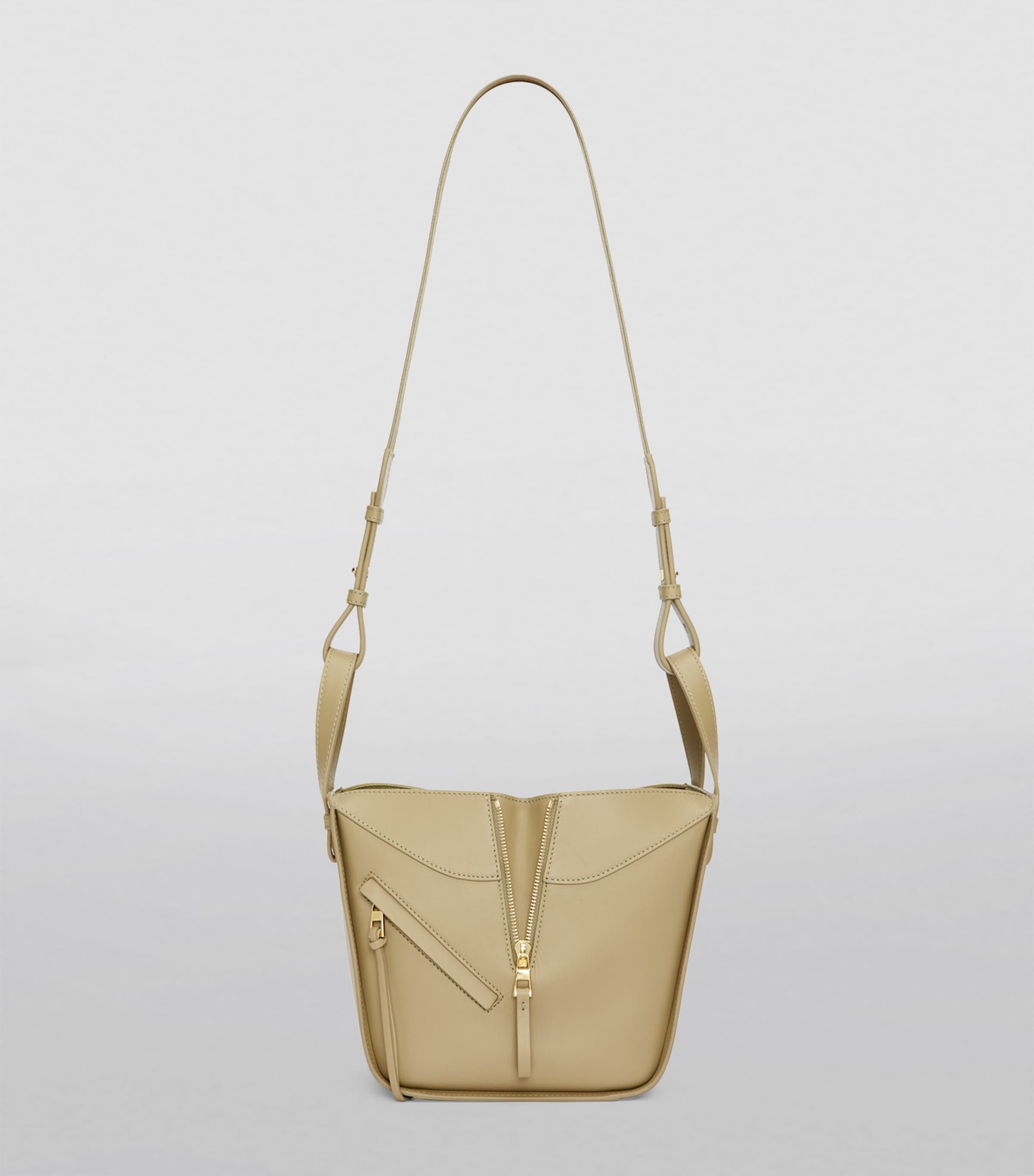 Compact Hammock Top-Handle Bag CLAY GREEN Image 6