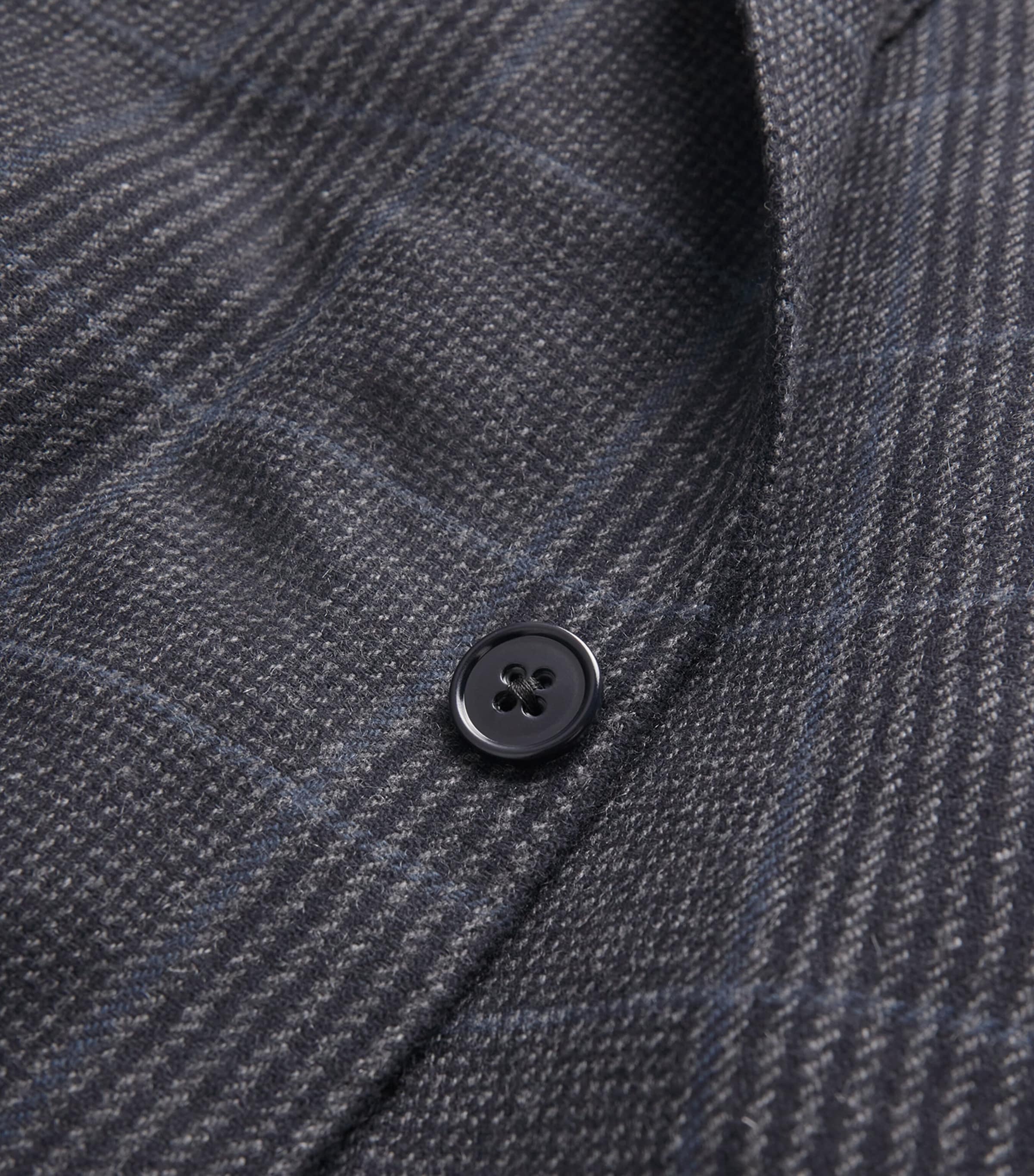 Cashmere Check Gregory Blazer MED GREY/NAVY RYL BL Image 5