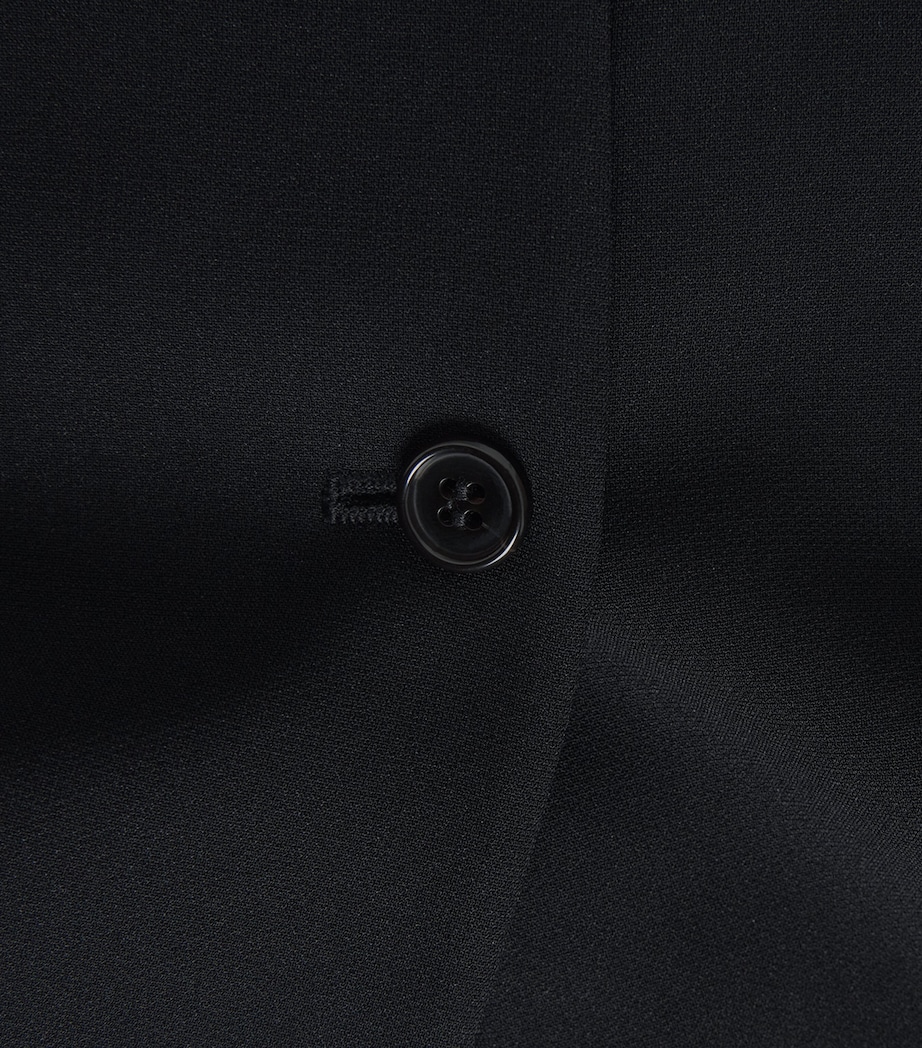 Theory Womens Cutaway Blazer Black Image 6