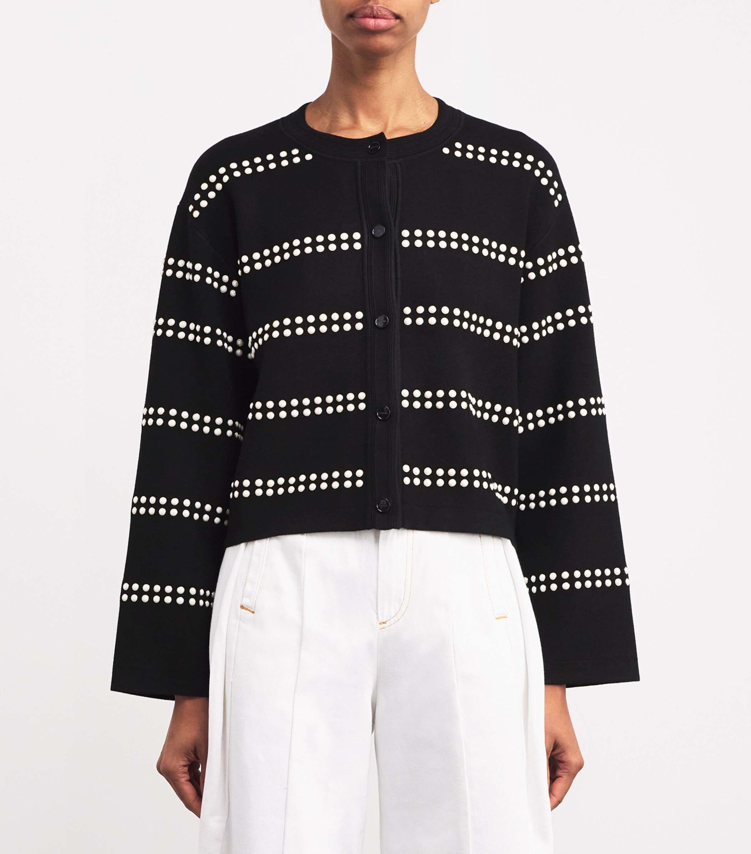 Sandro Paris Embellished Cardigan | Harrods US 