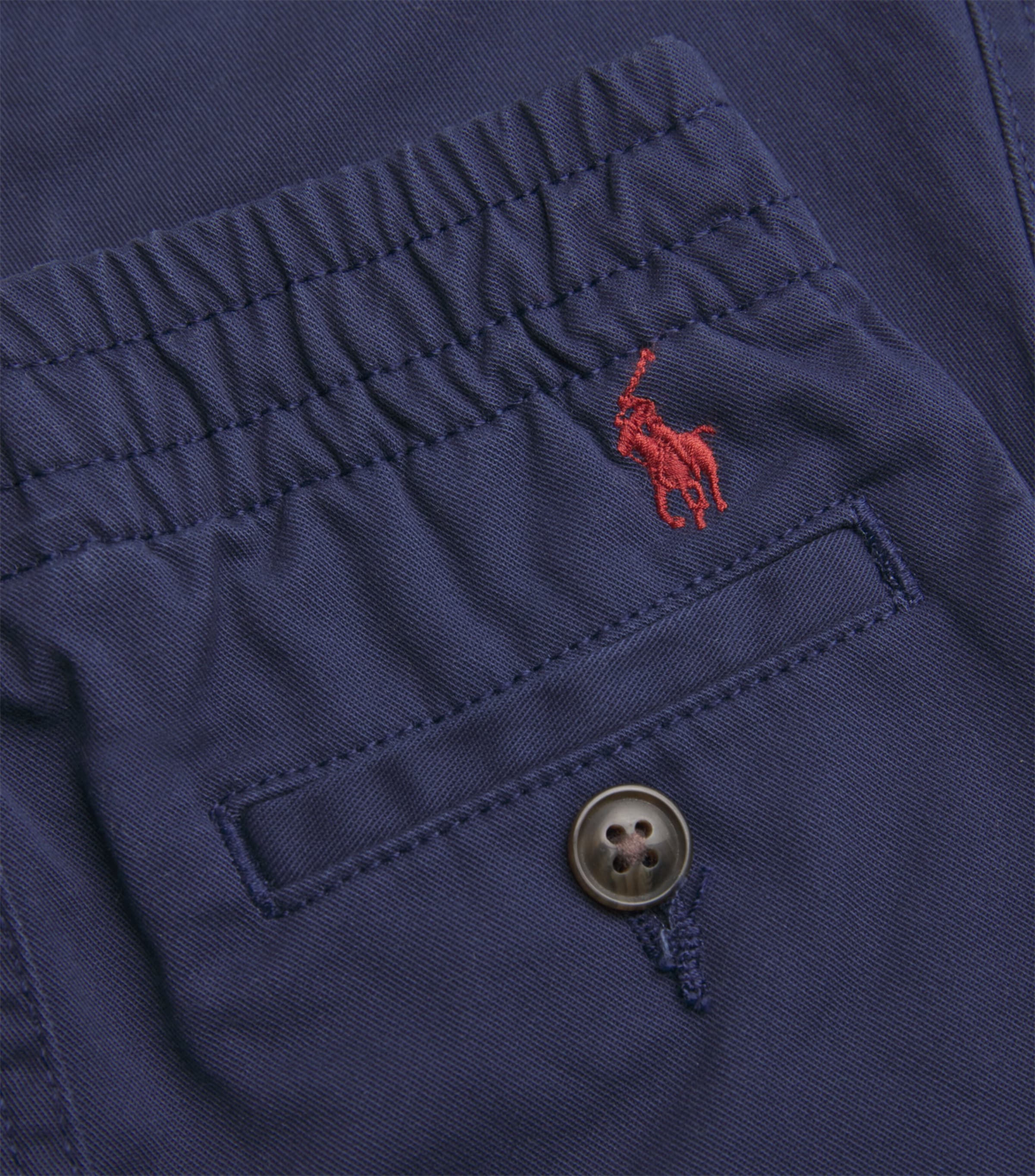 Cotton Elasticated Trousers (3-18 Months) NEWPORT NAVY Image 6