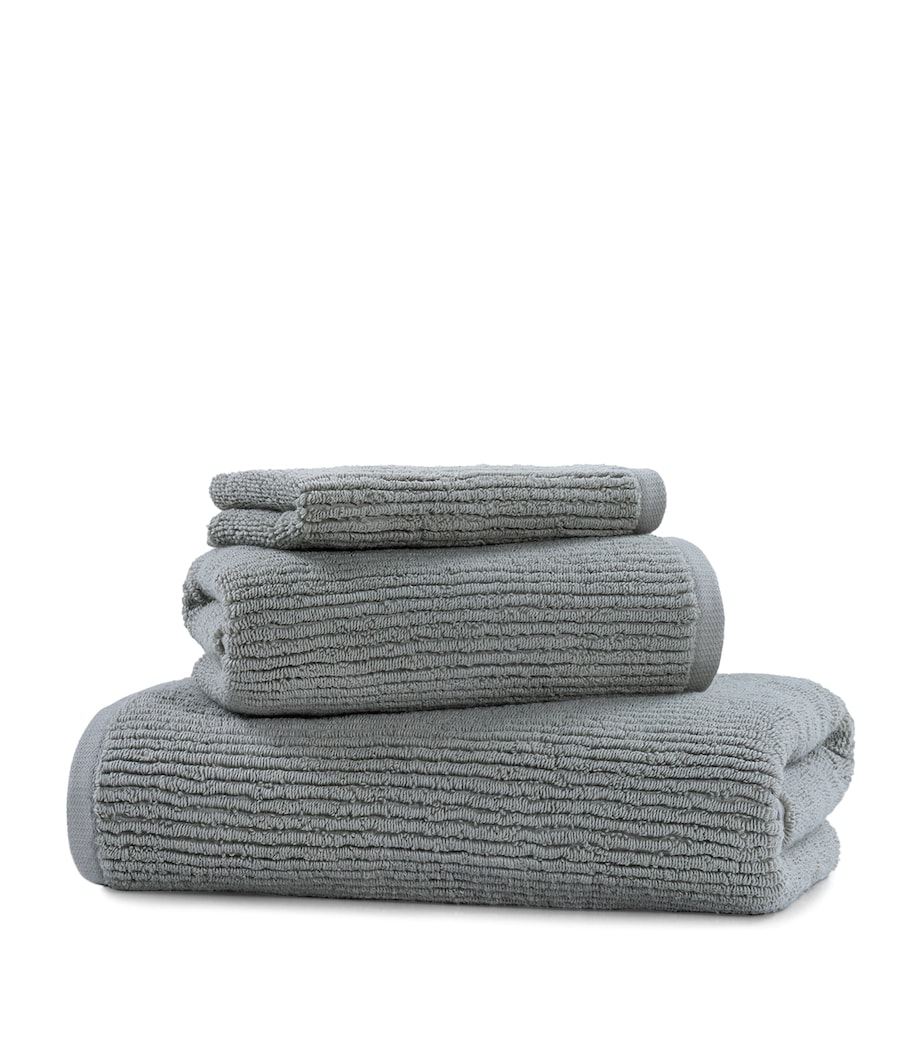 Organic Cotton Raya Body Towel (100cm x 180cm) SAGE Image 1