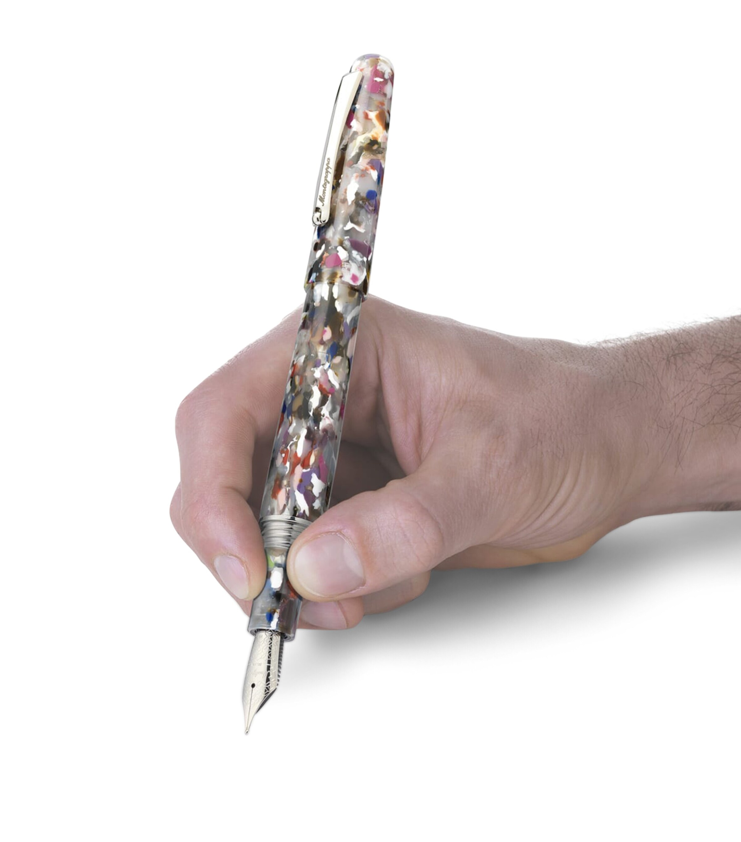 Montegrappa Recycled Resin Ambiente Elmo Fountain Pen Kaleido Image 2