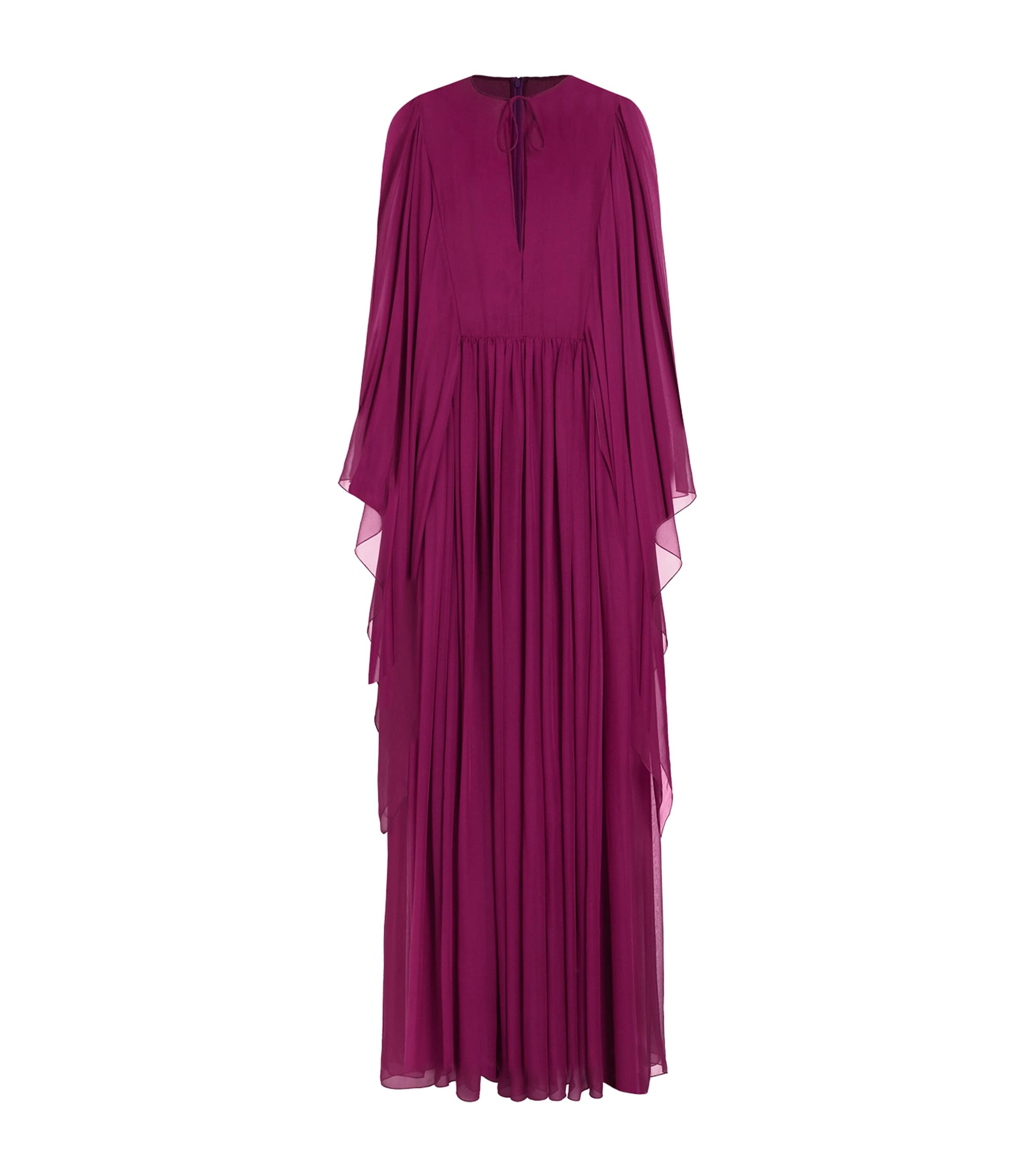 Dolce & Gabbana Silk Chiffon Maxi Dress