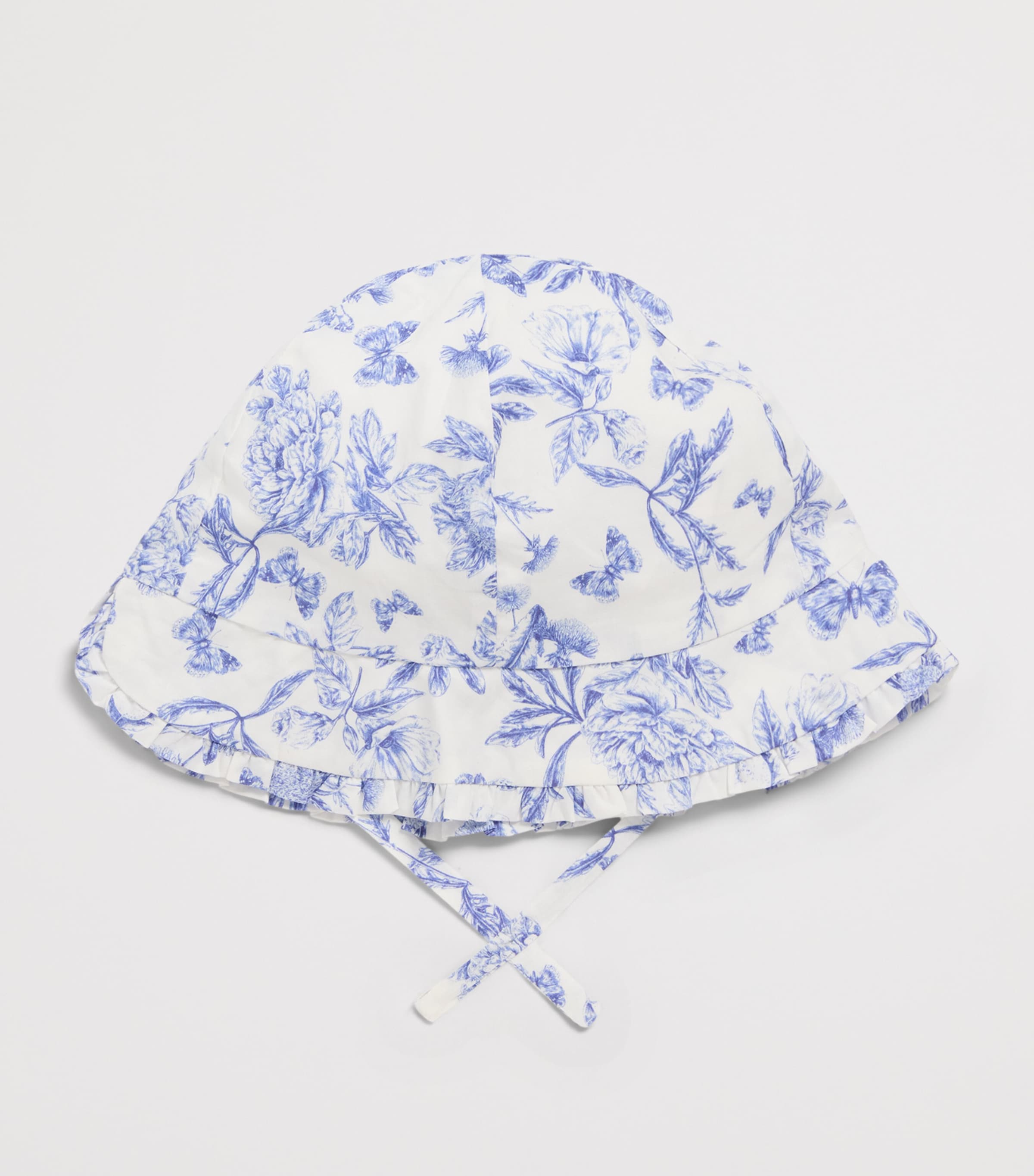 Tartine et Chocolat Cotton Printed Bucket Hat Electric Blue Image 2