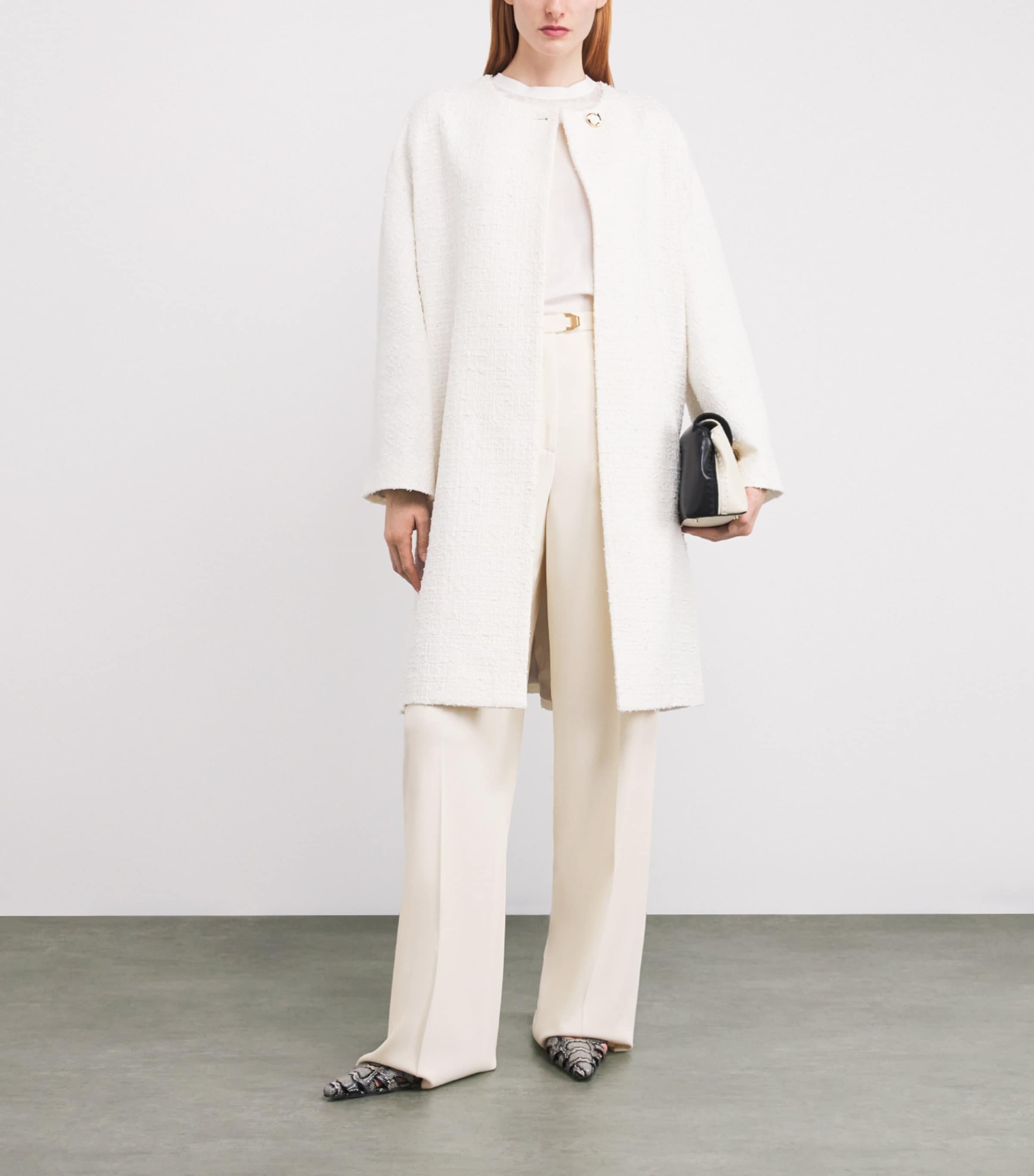 Virgin Wool Amanda Wide-Leg Trousers N02 WHITE Image 2