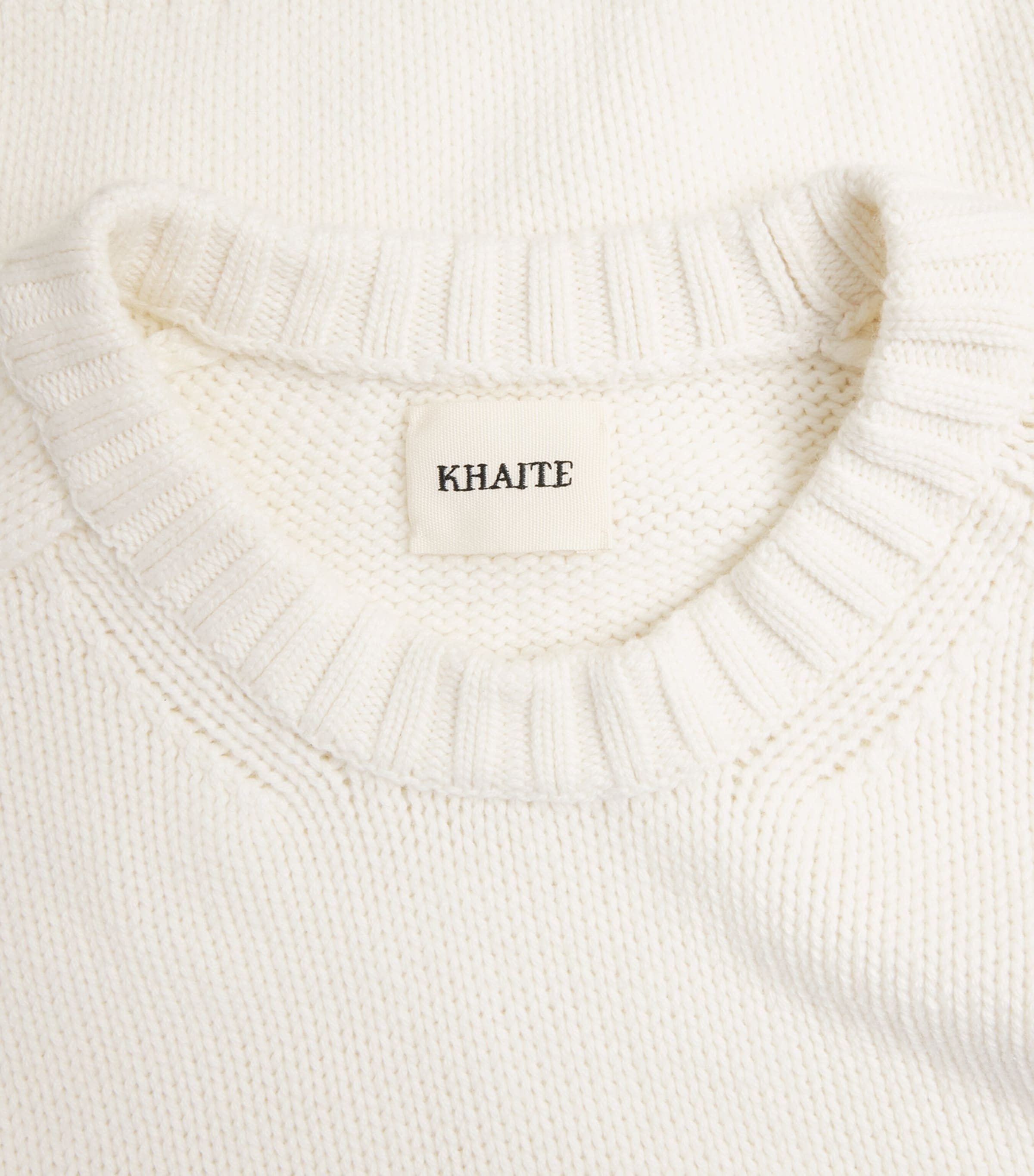 Khaite Womens Cashmere Mae Sweater Glaze Image 6