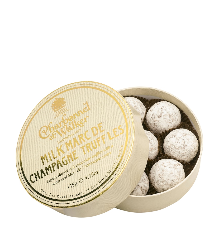 Charbonnel et Walker Milk Marc de Champagne Truffles (135g) Image 1