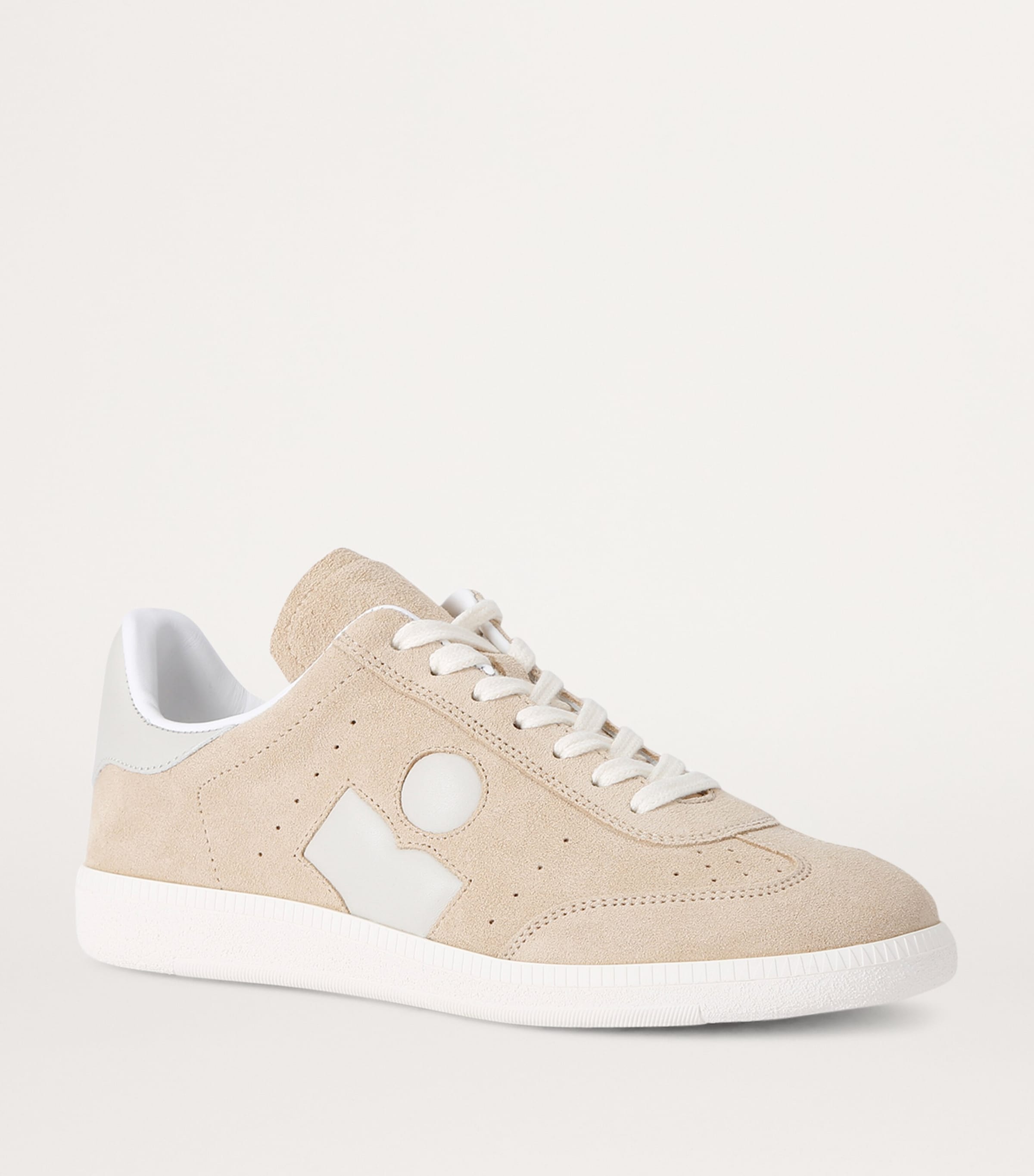 Suede Bryce Logo Sneakers BEIGE COMB Image 3