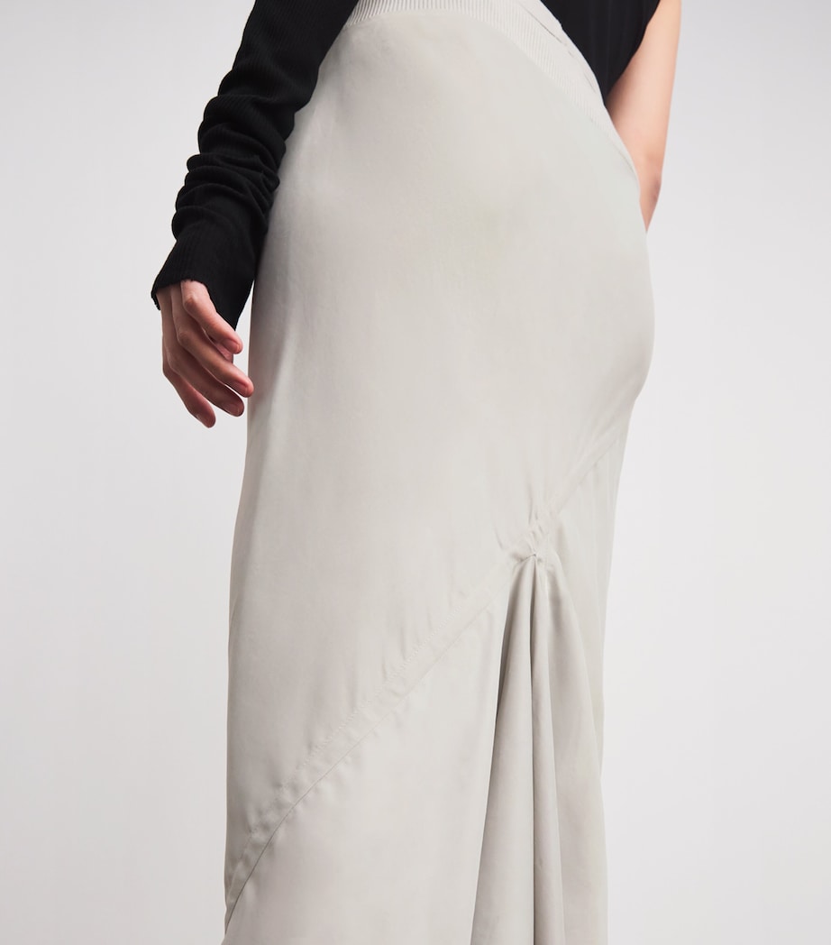 Bias-Cut Maxi Skirt 08 PEARL Image 6