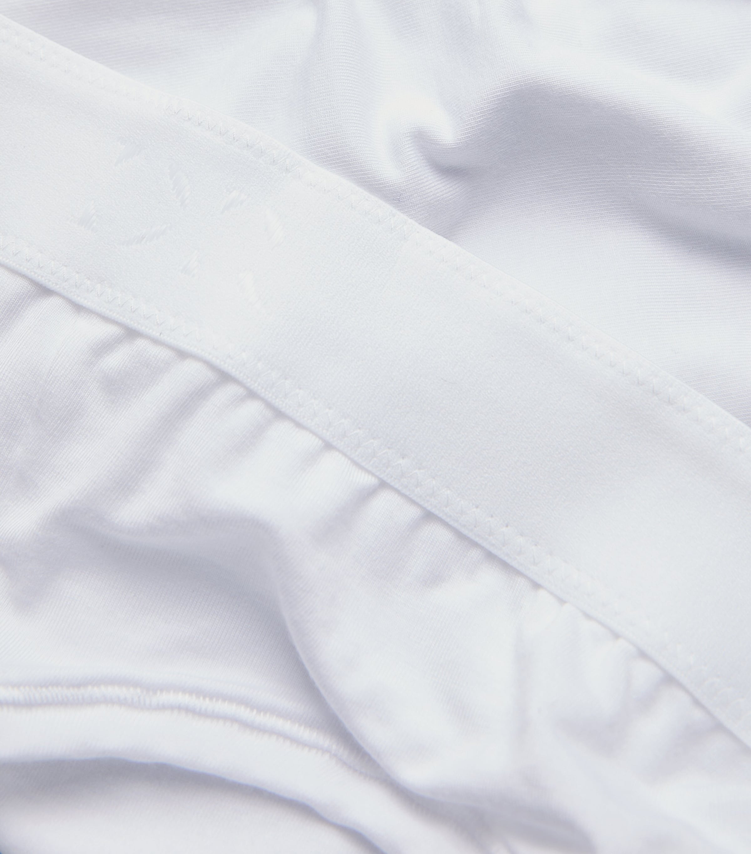 Derek Rose Mens Micro Modal Briefs White Image 5