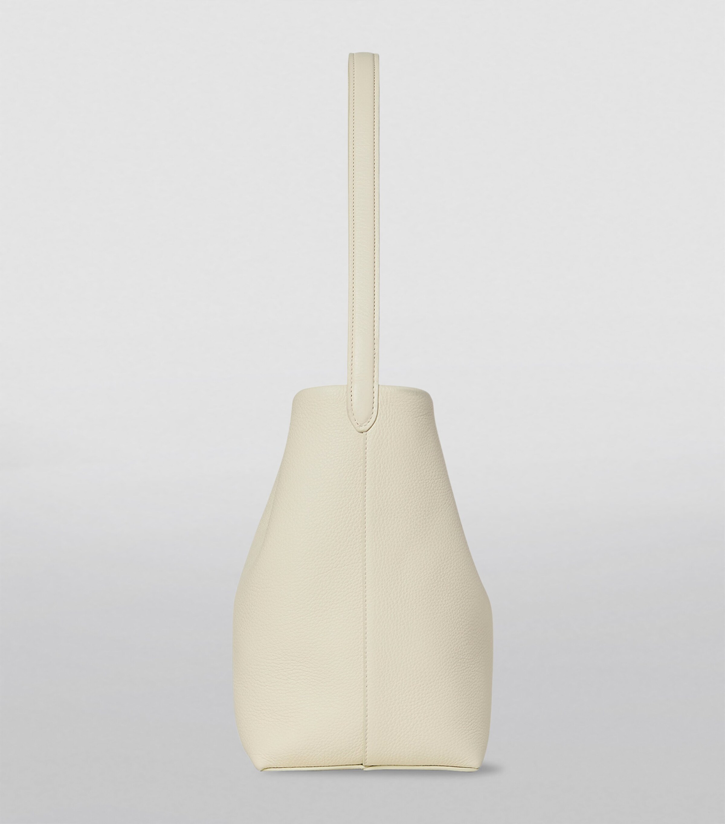 The Row White Medium N/S Park Leather Tote Bag | Harrods US