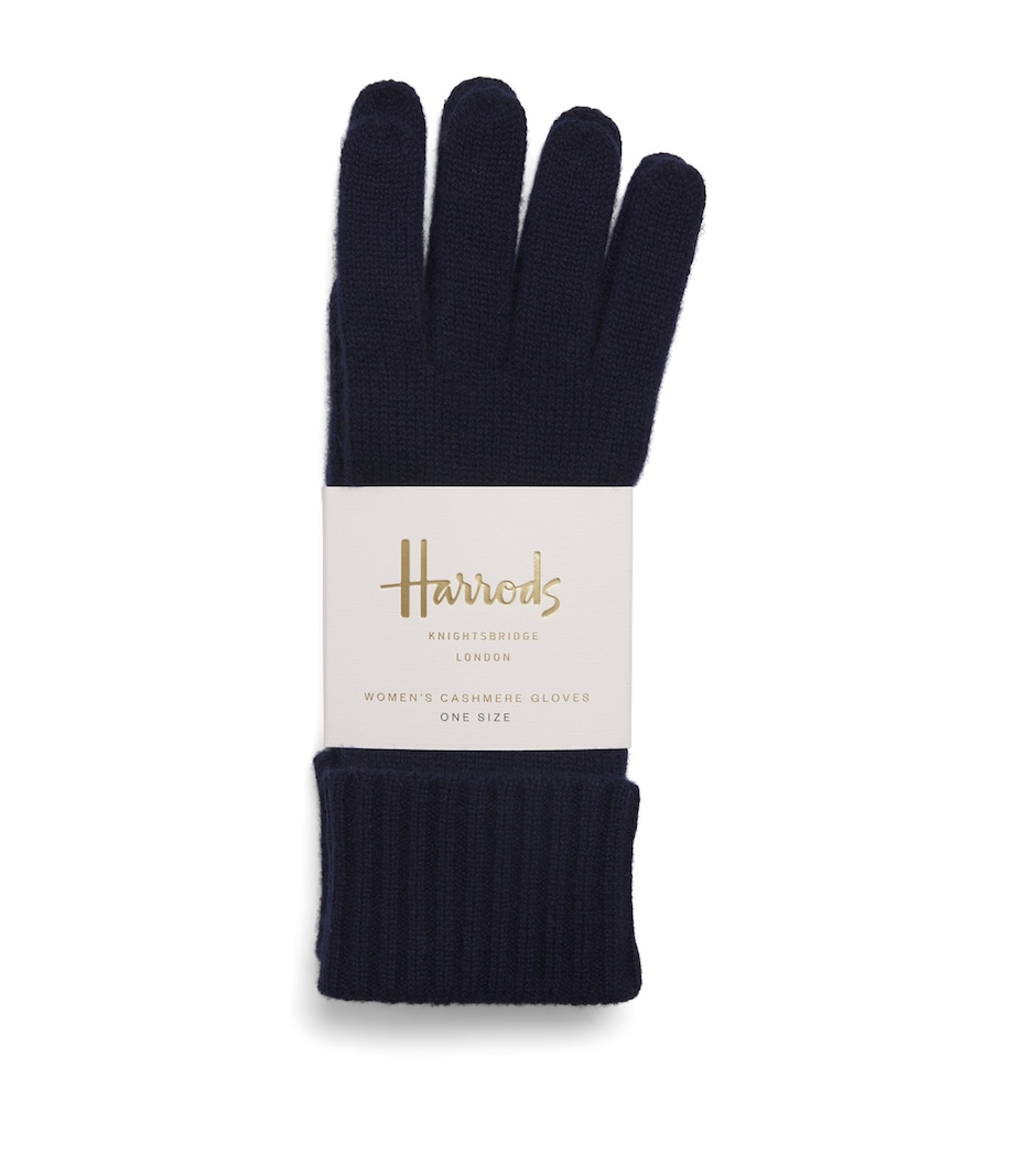 Harrods Womens Cashmere Gloves Cosmos Image 1