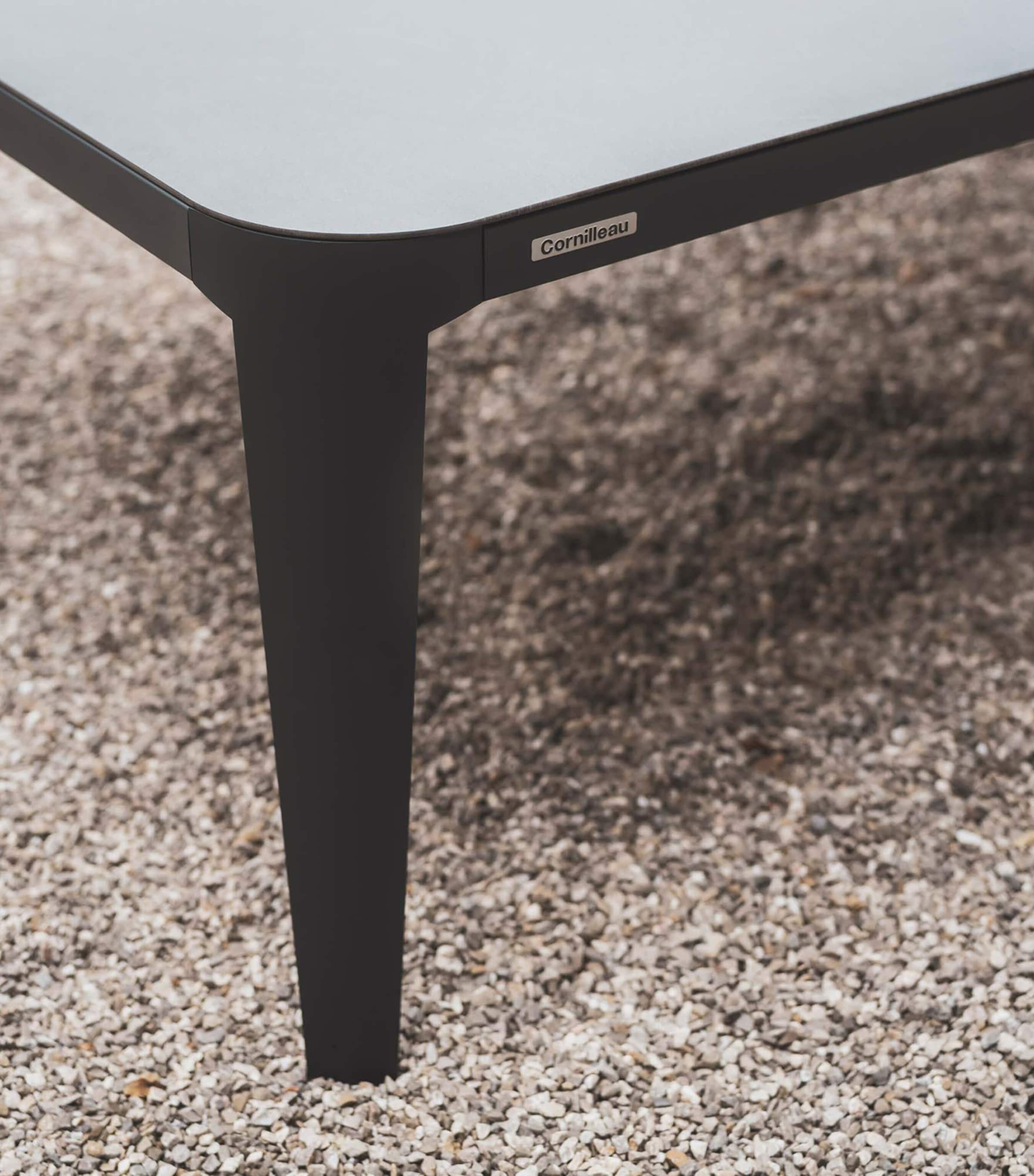Cornilleau Hyphen Outdoor Ping Pong Table Black Grey/stone Image 12