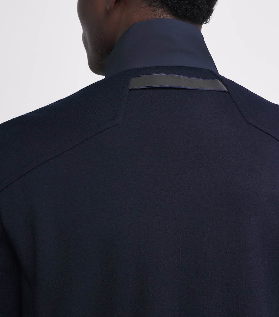 Wool-Blend Explorer Sweatshirt B13 NAVY BLUE Image 6