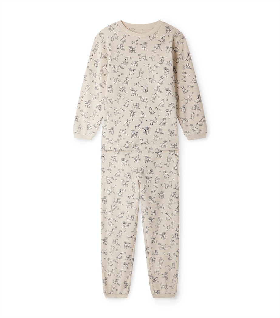 Printed Pyjama Set (10-14 Years) IM BEIGE Image 1