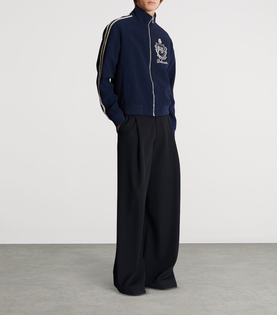 College Emblem Track Jacket SFJ BLEU/BLANC Image 4