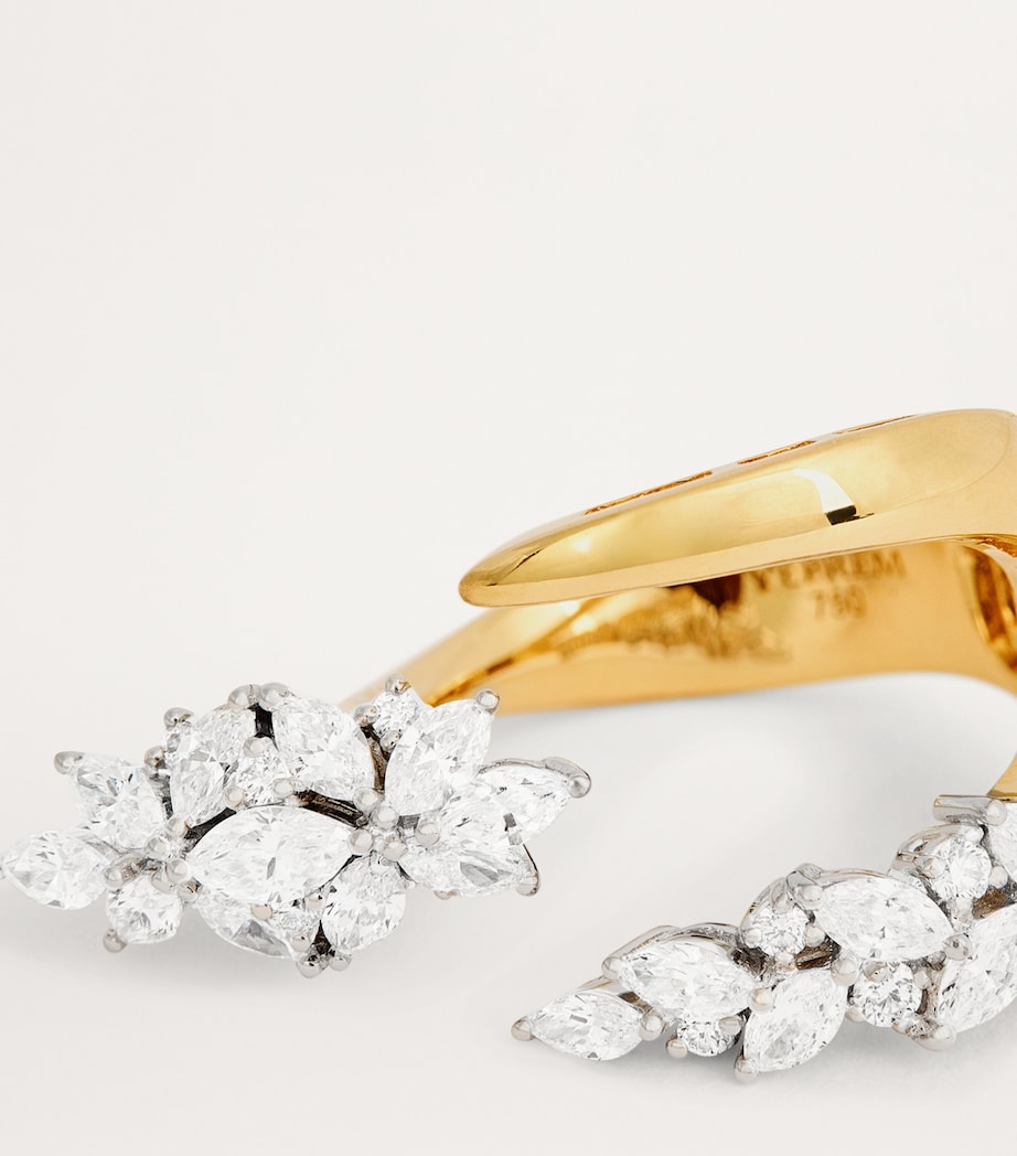 Yellow Gold and Diamond Reign Supreme Ring YELLOW GOLD Image 6