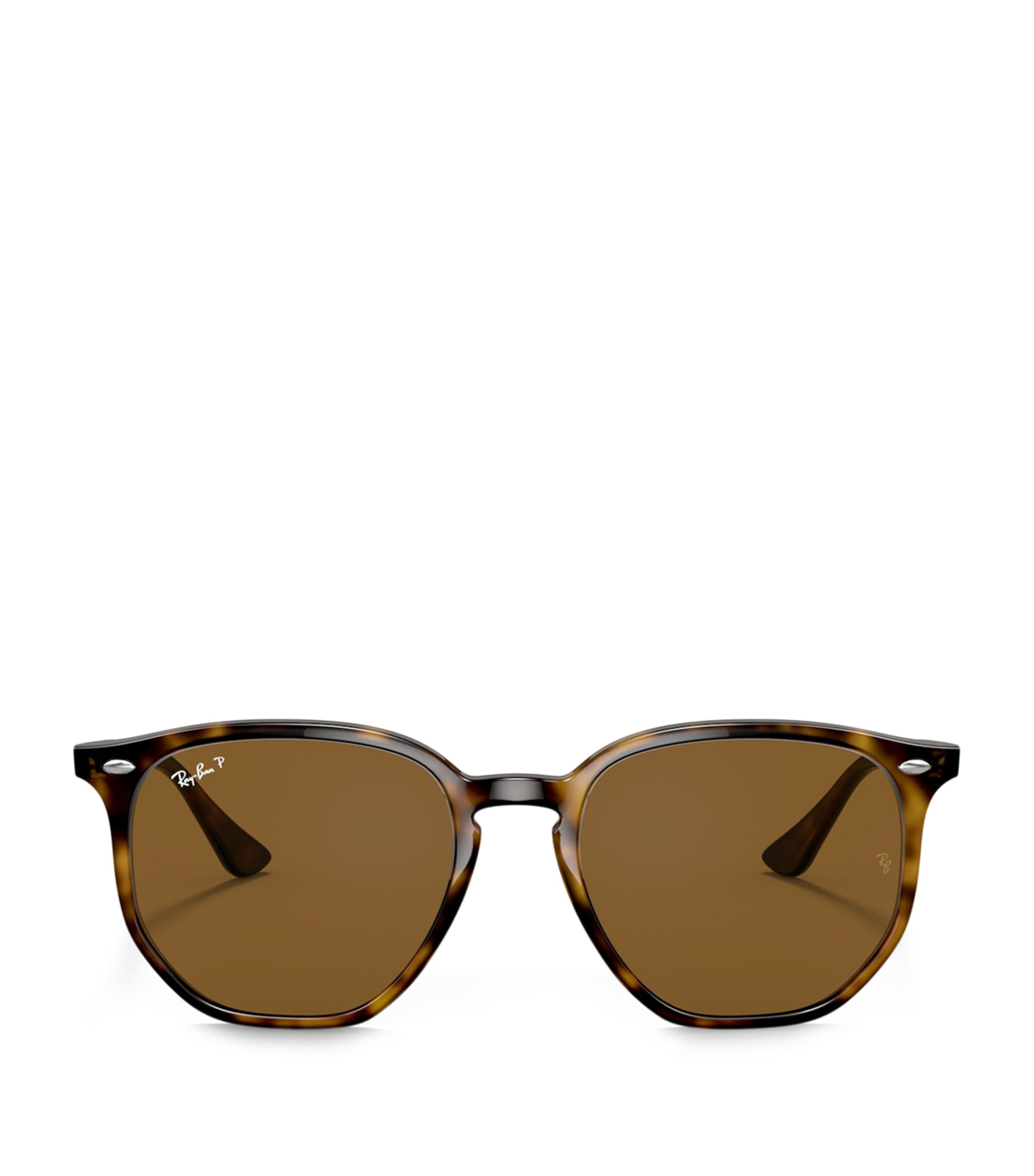 Ray-Ban Tortoiseshell Irregular Sunglasses Image 1