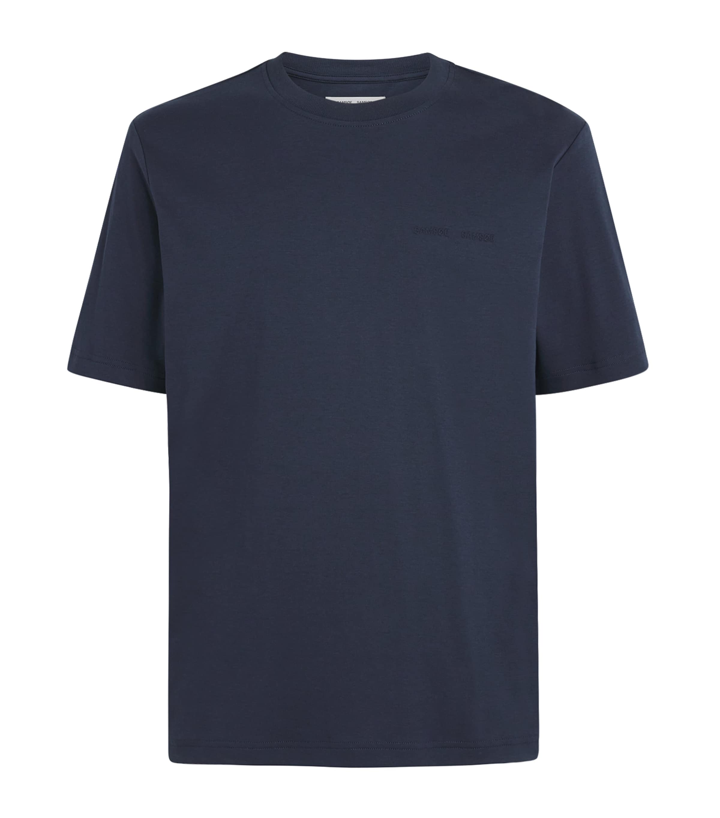 Samsøe Samsøe Mens Sajesper Logo T-Shirt Salute Image 1