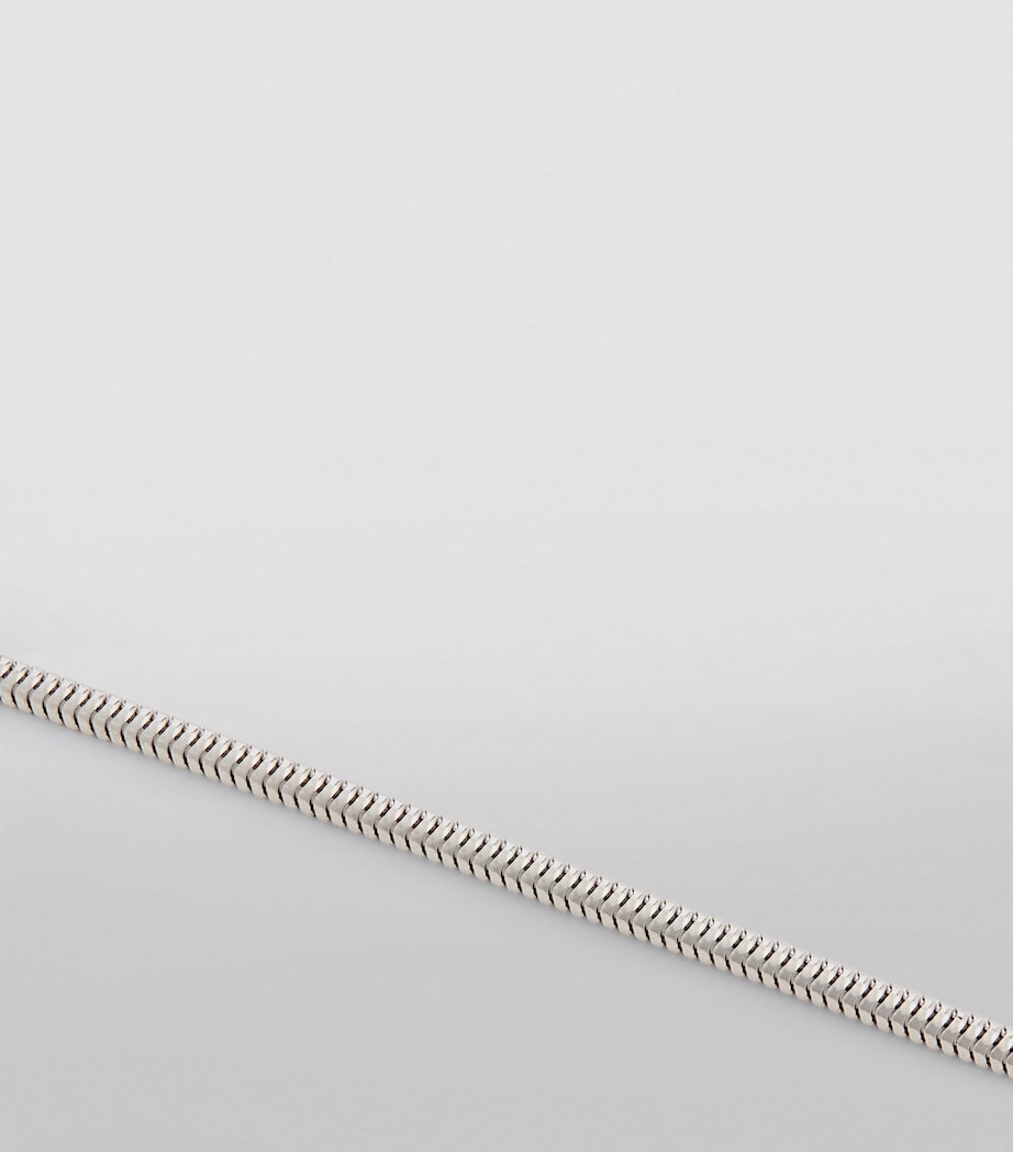 Rhodium-Plated Sterling Silver Serpente Bracelet SILVER Image 2
