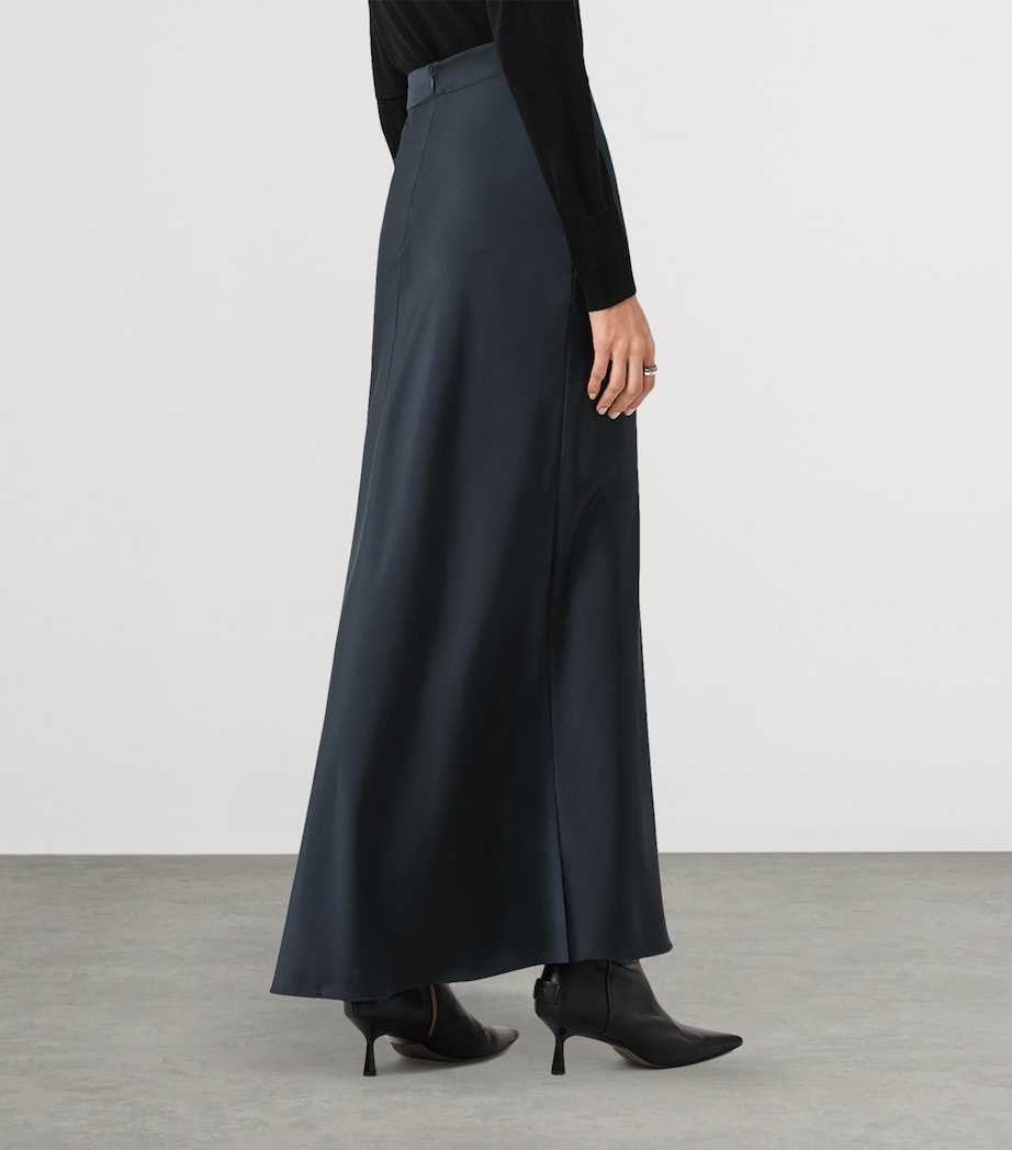 Gathered Alexia Maxi Skirt COLLEGIATE BLUE Image 6