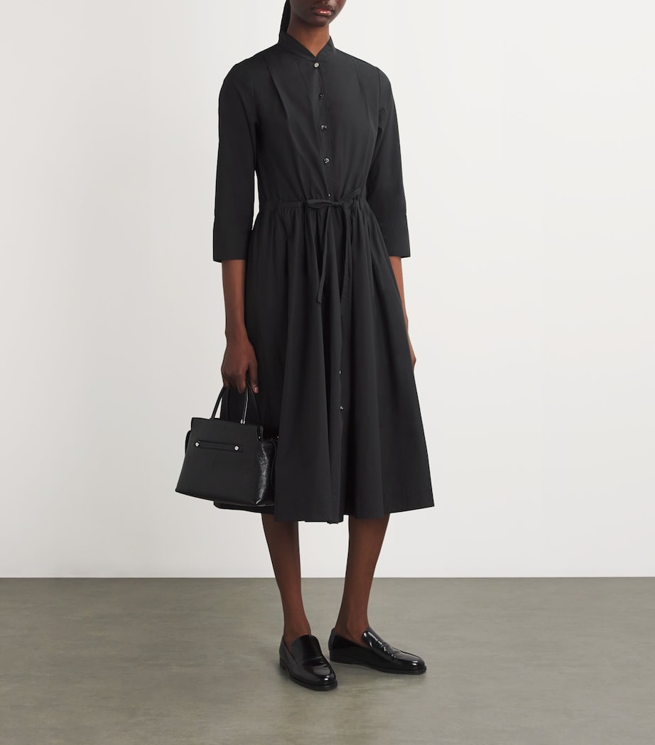 Tory Burch Black Cotton Midi Shirt Dress | Harrods US Tory Burch Black Cotton Midi Shirt Dress | Harrods US