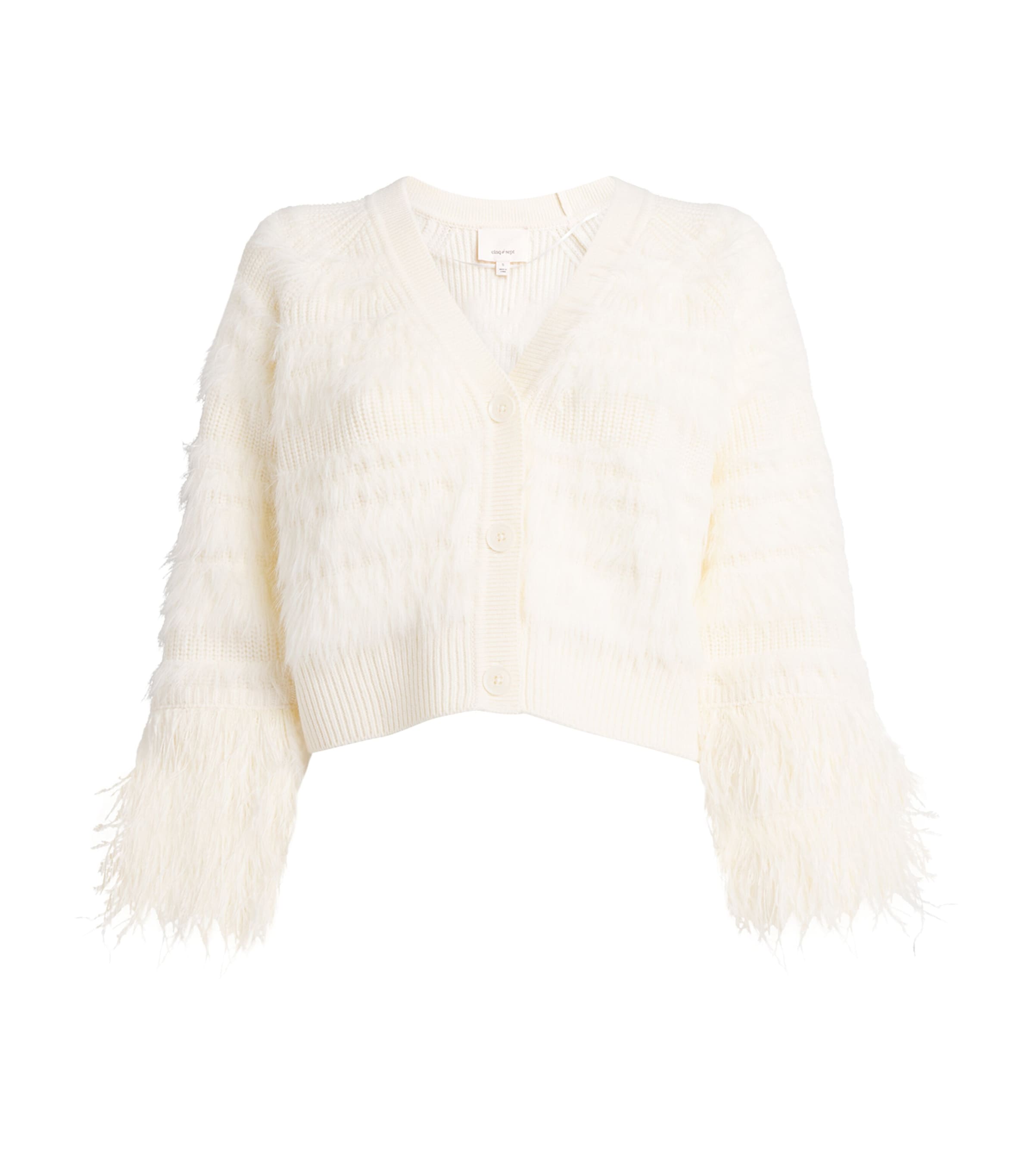 Wool-Blend Vivica Cardigan IVORY Image 1
