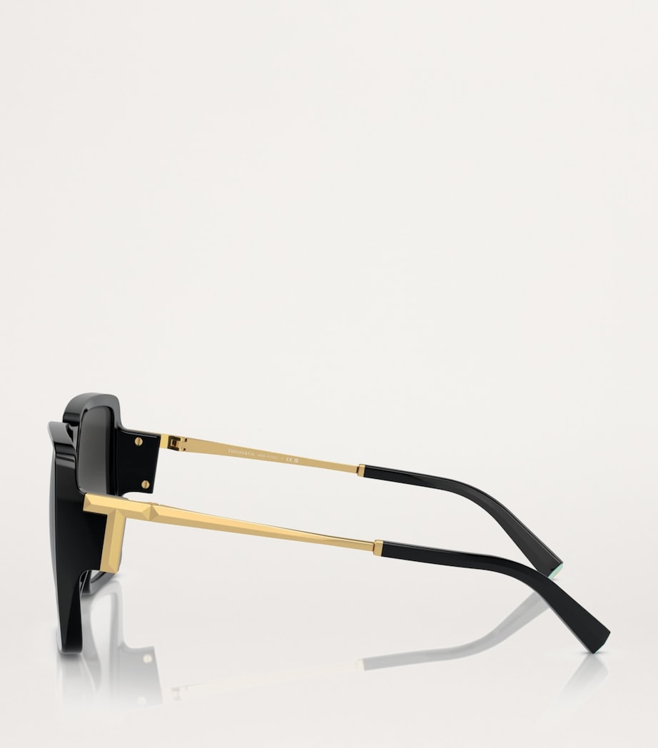 Injected Square Sunglasses 80013C Image 3