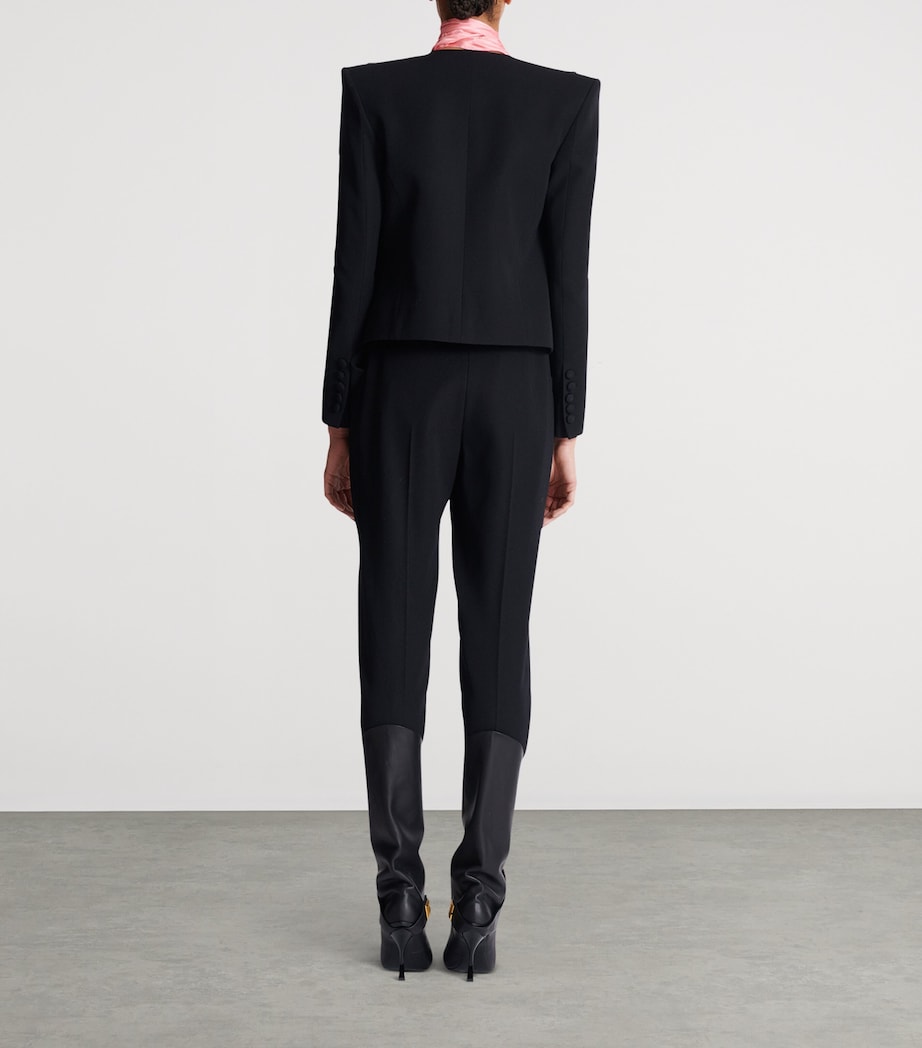 Wool Spencer Jacket 0PA NOIR Image 4