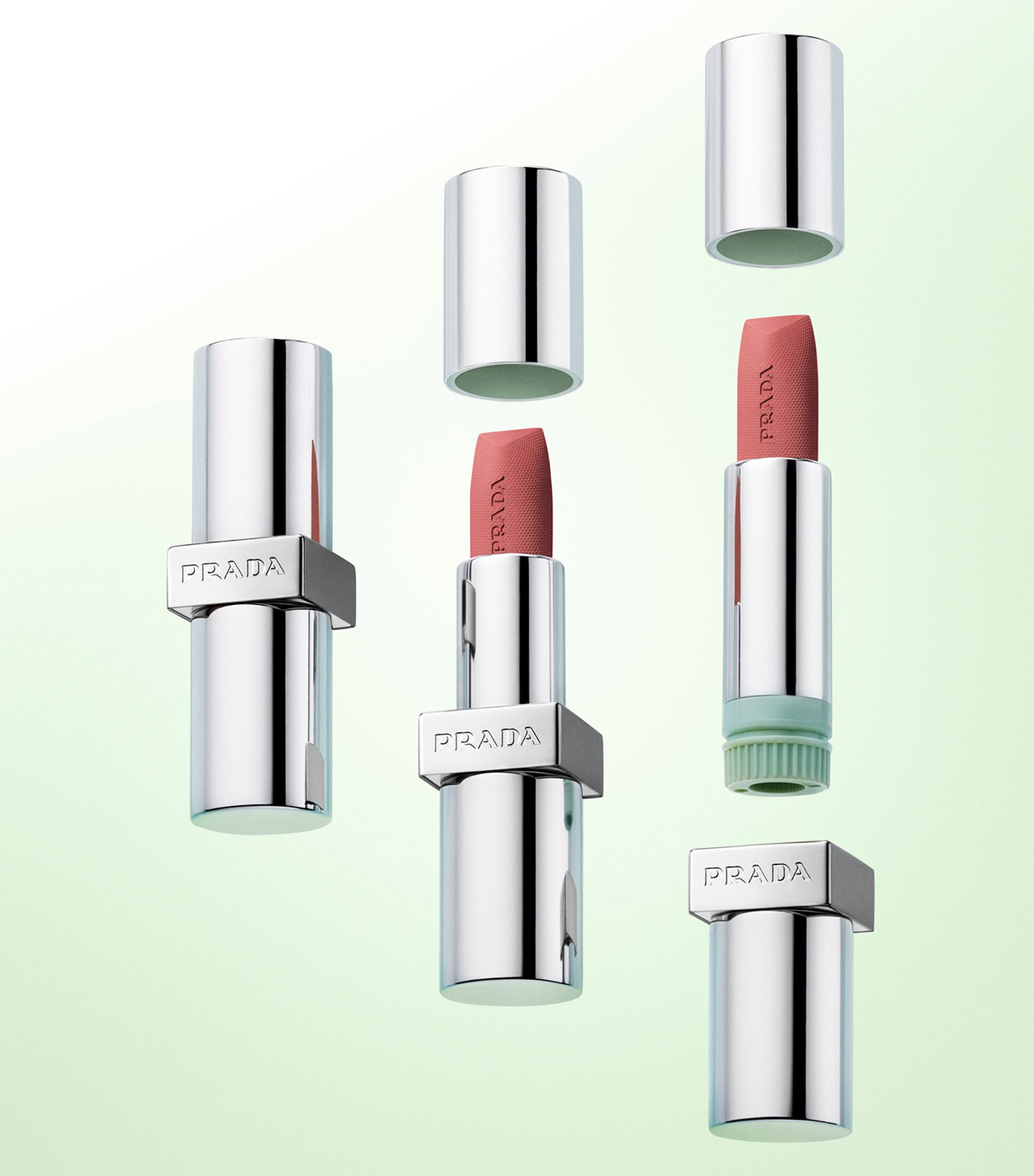 Prada Monochrome Hyper Matte Lipstick - Refill P158 Image 2
