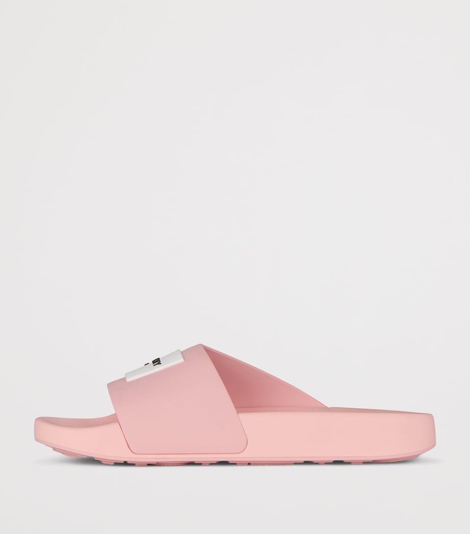 Givenchy Logo Slides Blush Pink Image 3