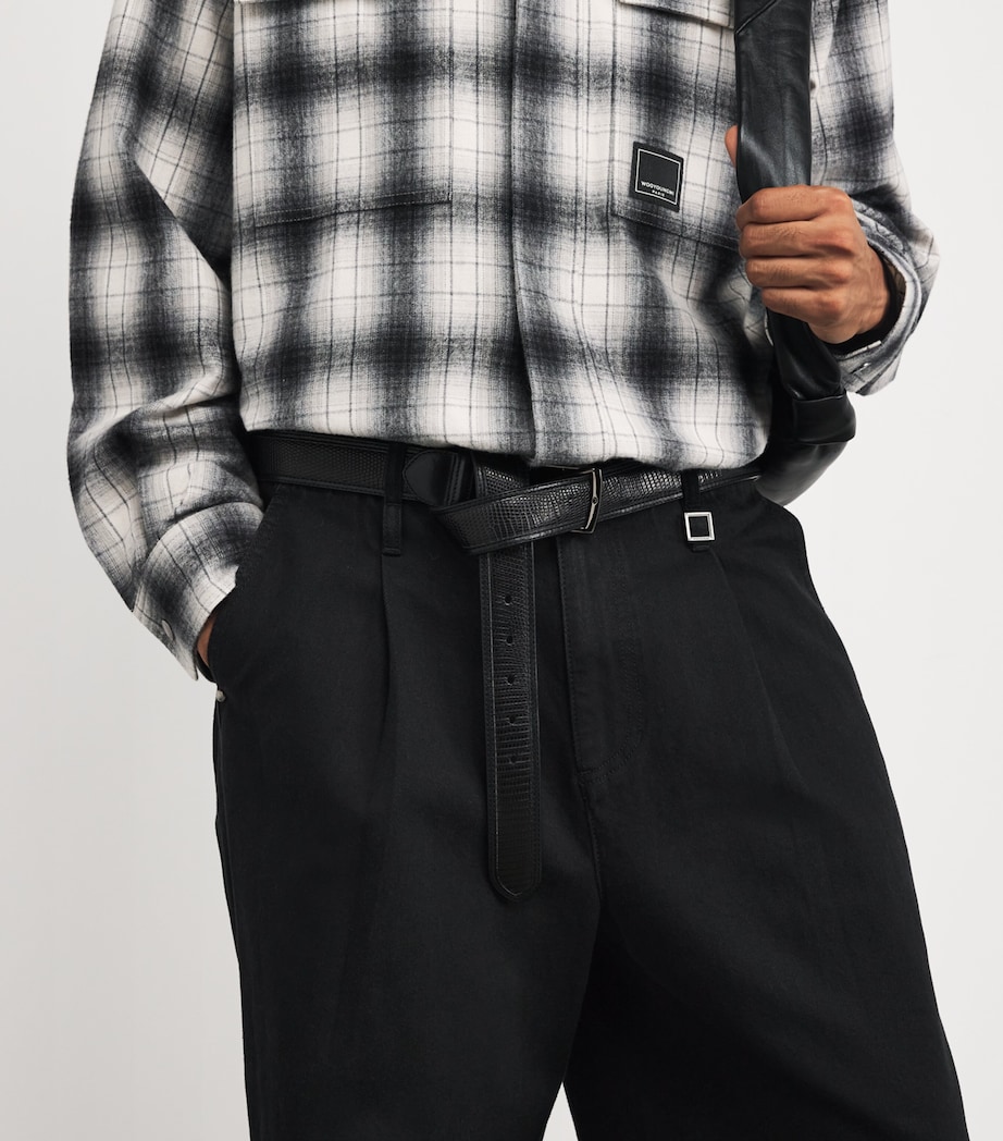 Wide-Leg Jeans BLACK Image 6