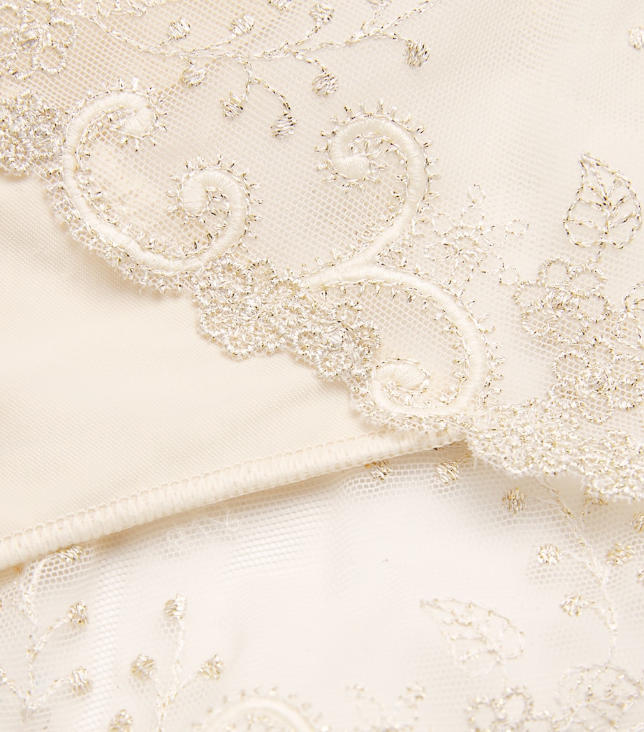 Lace Délice Shorty Briefs 054 BEIGE TOPAZ Image 2