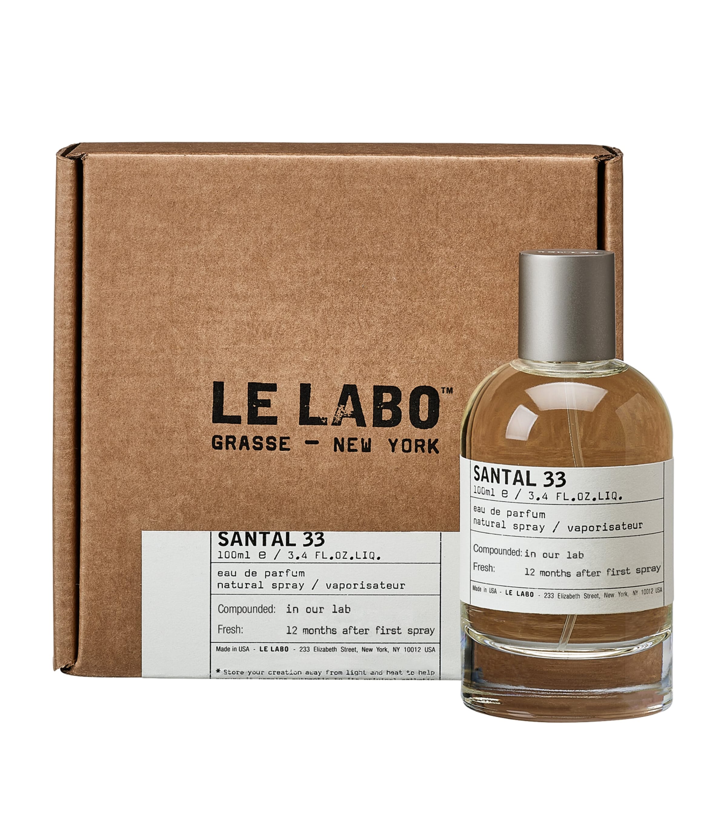 Le Labo Santal 33 Eau de Parfum (100ml) | Harrods US