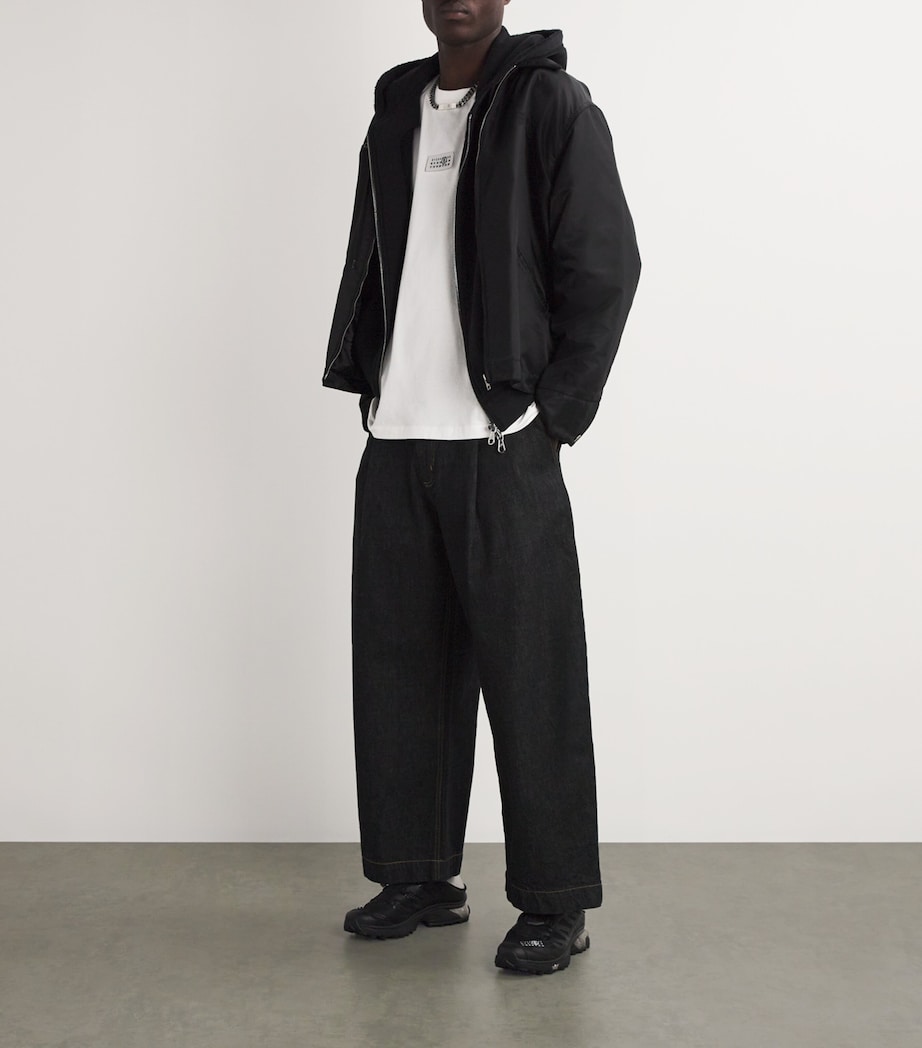 MM6 Maison Margiela Mens Cotton Numeric Tab T-Shirt Image 2