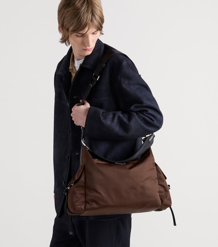 Prada Re-Nylon and Leather Explore Shoulder Bag Image 5