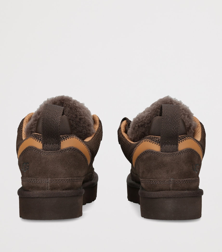 UGG Suede Lowmel Sneakers Dark Brown Image 4