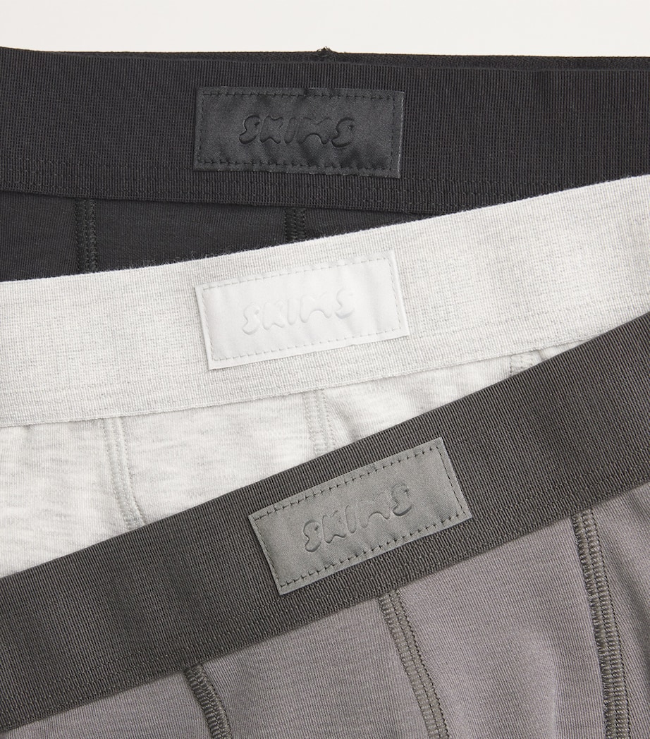 Stretch-Jersey Boxers (Pack of 3) HEATHER MULTI Image 5