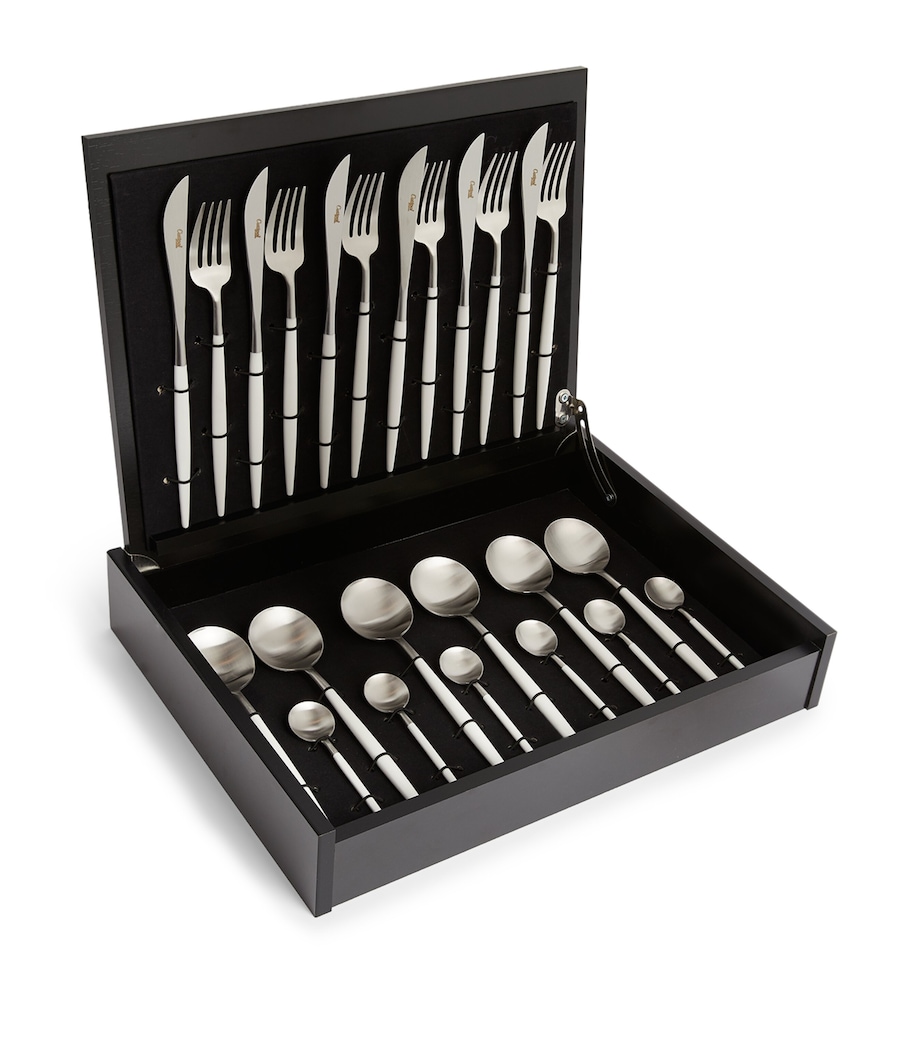 Goa 24-Piece Cutlery Set WHITE Image 1
