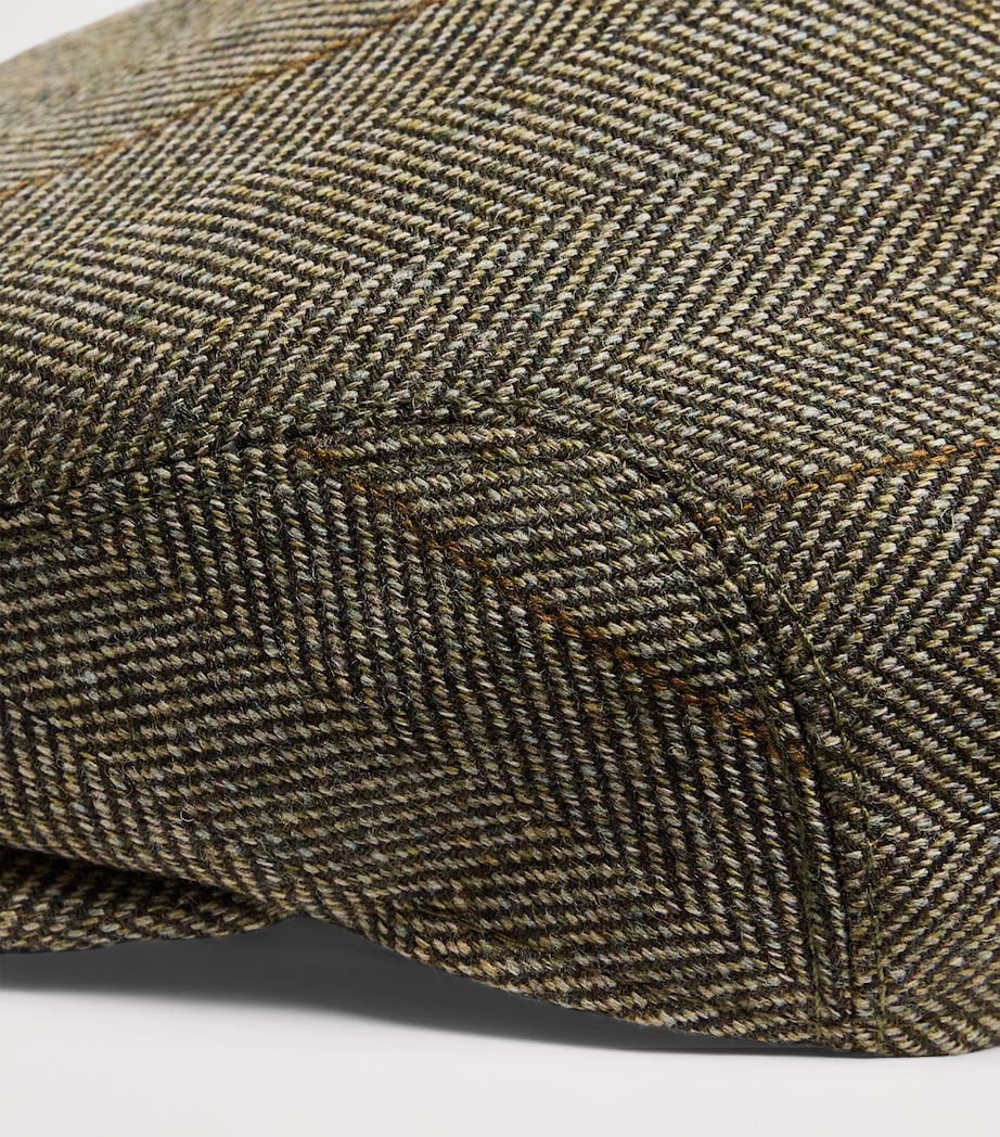 Purdey Wool-Blend Tweed Litton Cap Cai Image 4