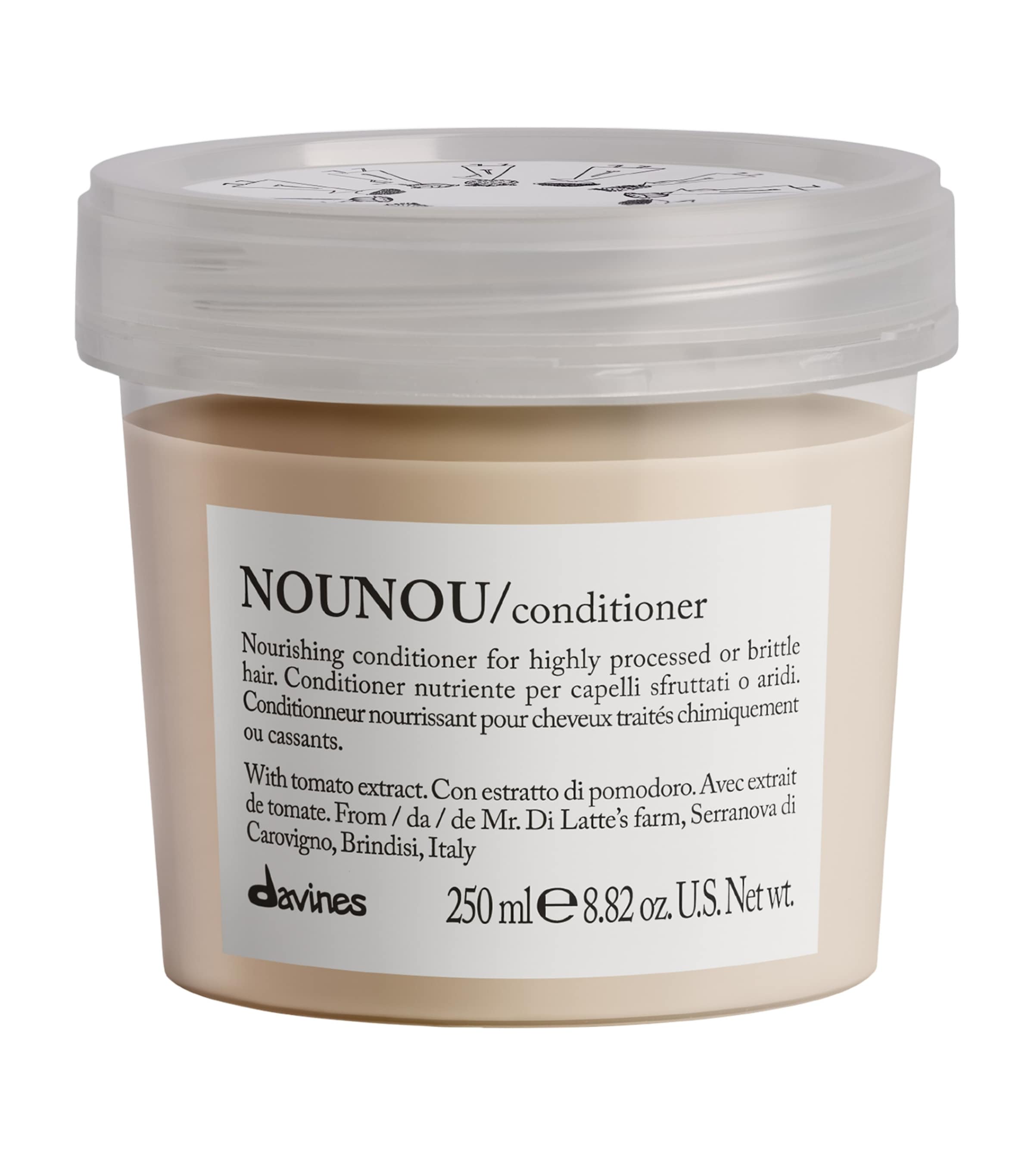 Davines Nounou Conditioner In White