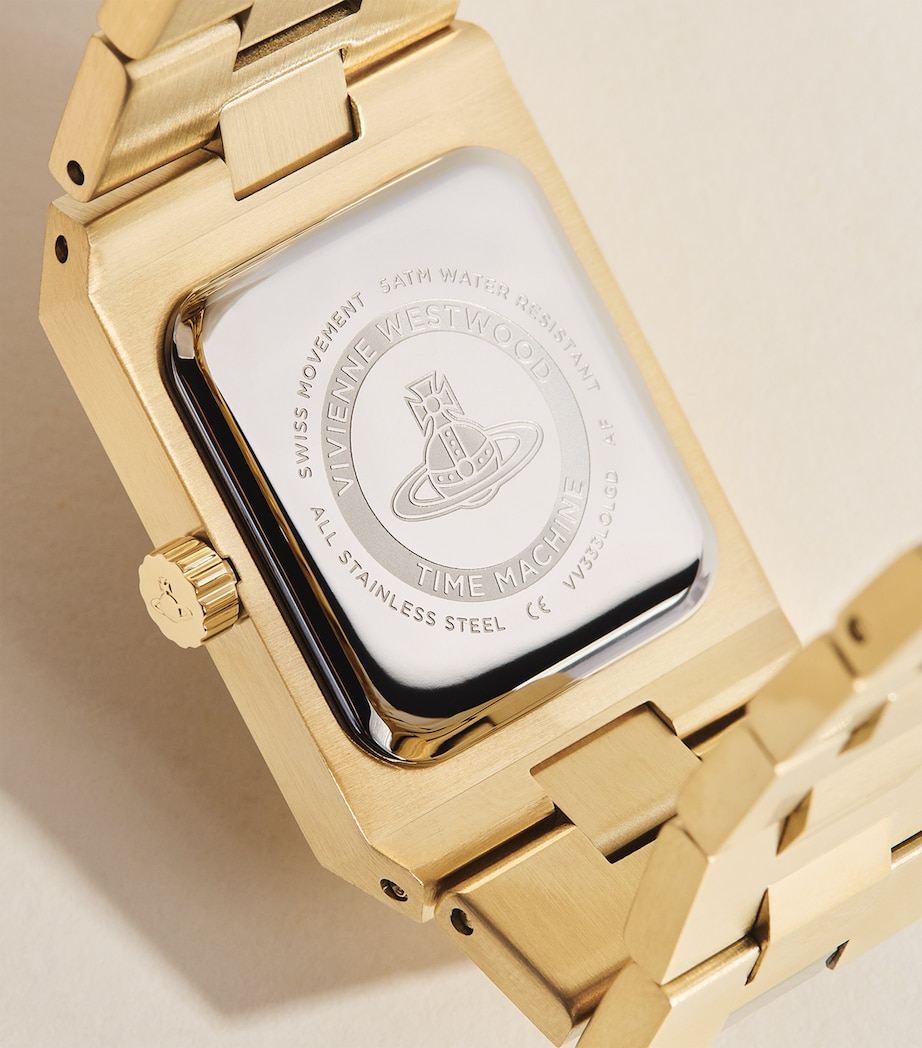 Vivienne Westwood Stainless Steel Brunswick Watch 24mm Gold Image 4