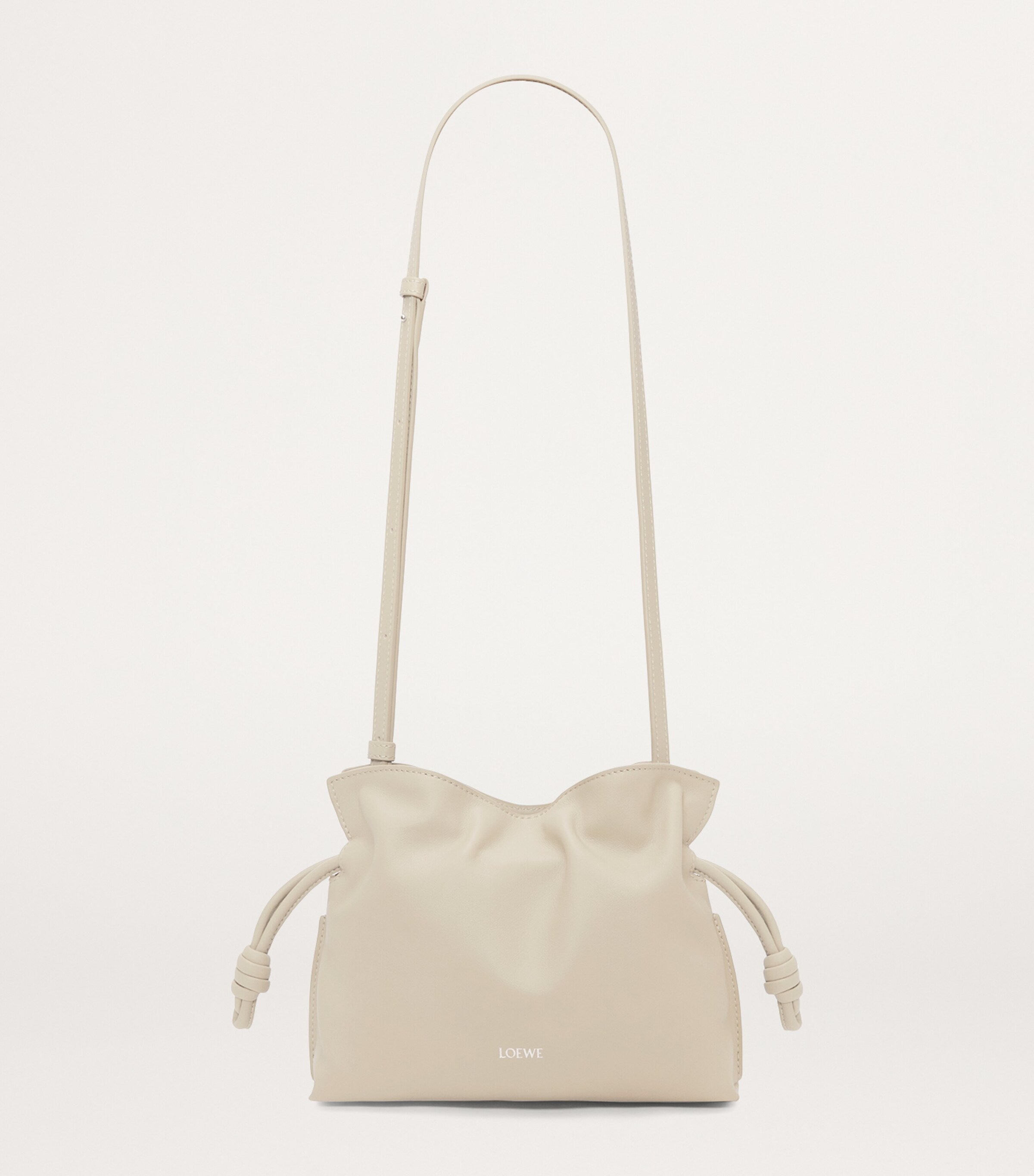 LOEWE Mini Leather Flamenco Purse Sea Salt Image 4