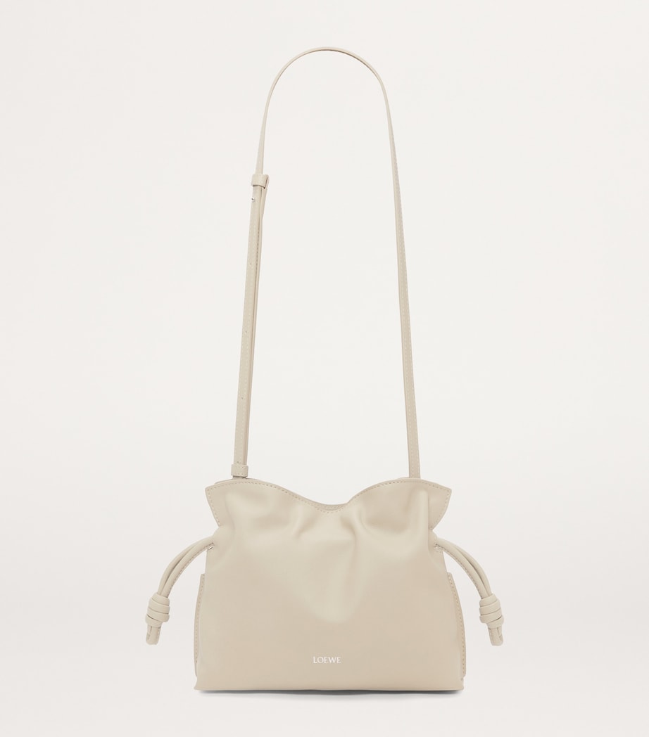 LOEWE Mini Leather Flamenco Purse Sea Salt Image 4