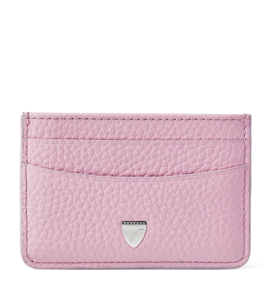 Leather Slim Card Holder LILAC Image 1