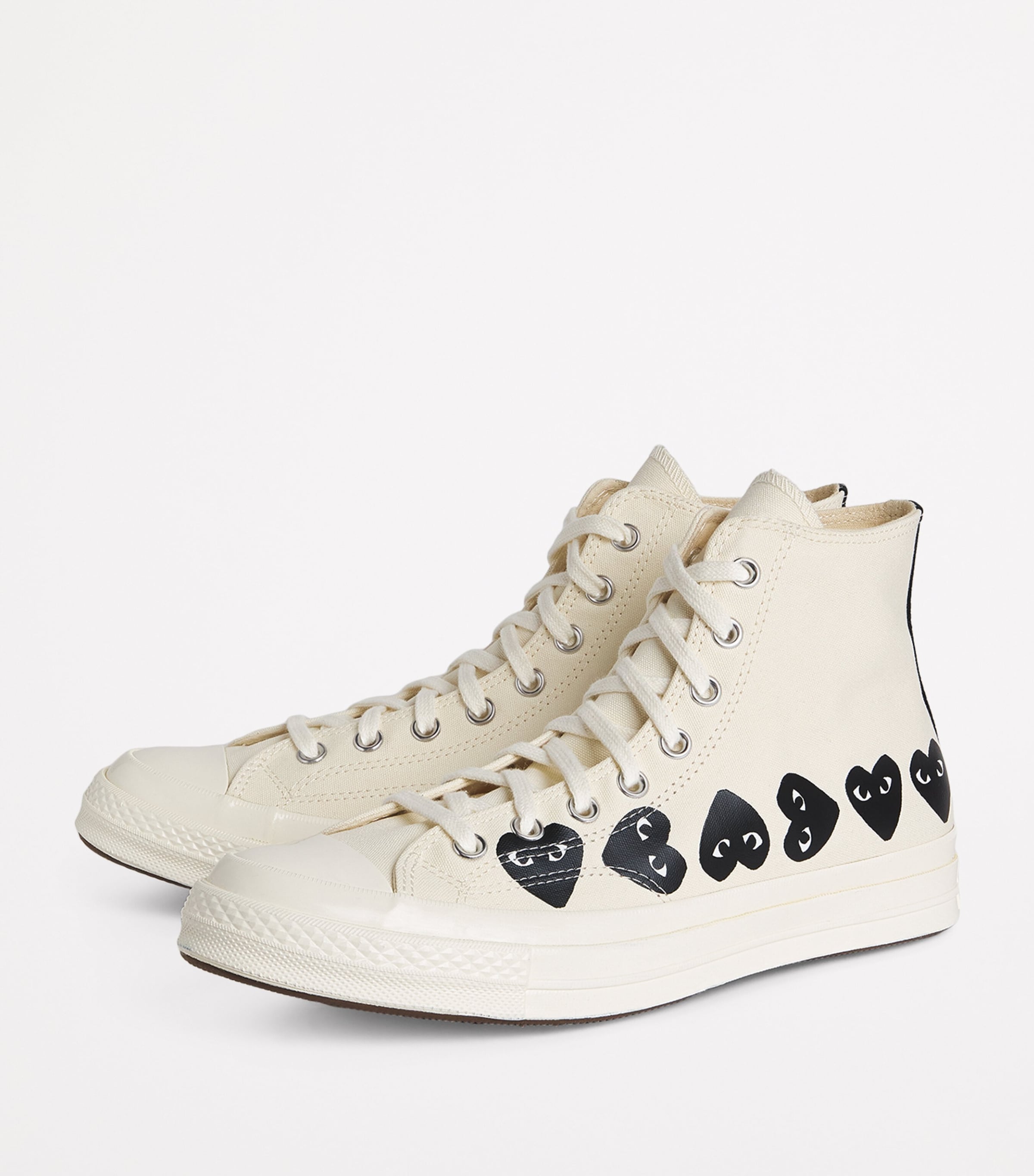 x Converse Heart Chuck Taylor All Star '70 High-Top Sneakers BEIGE Image 3